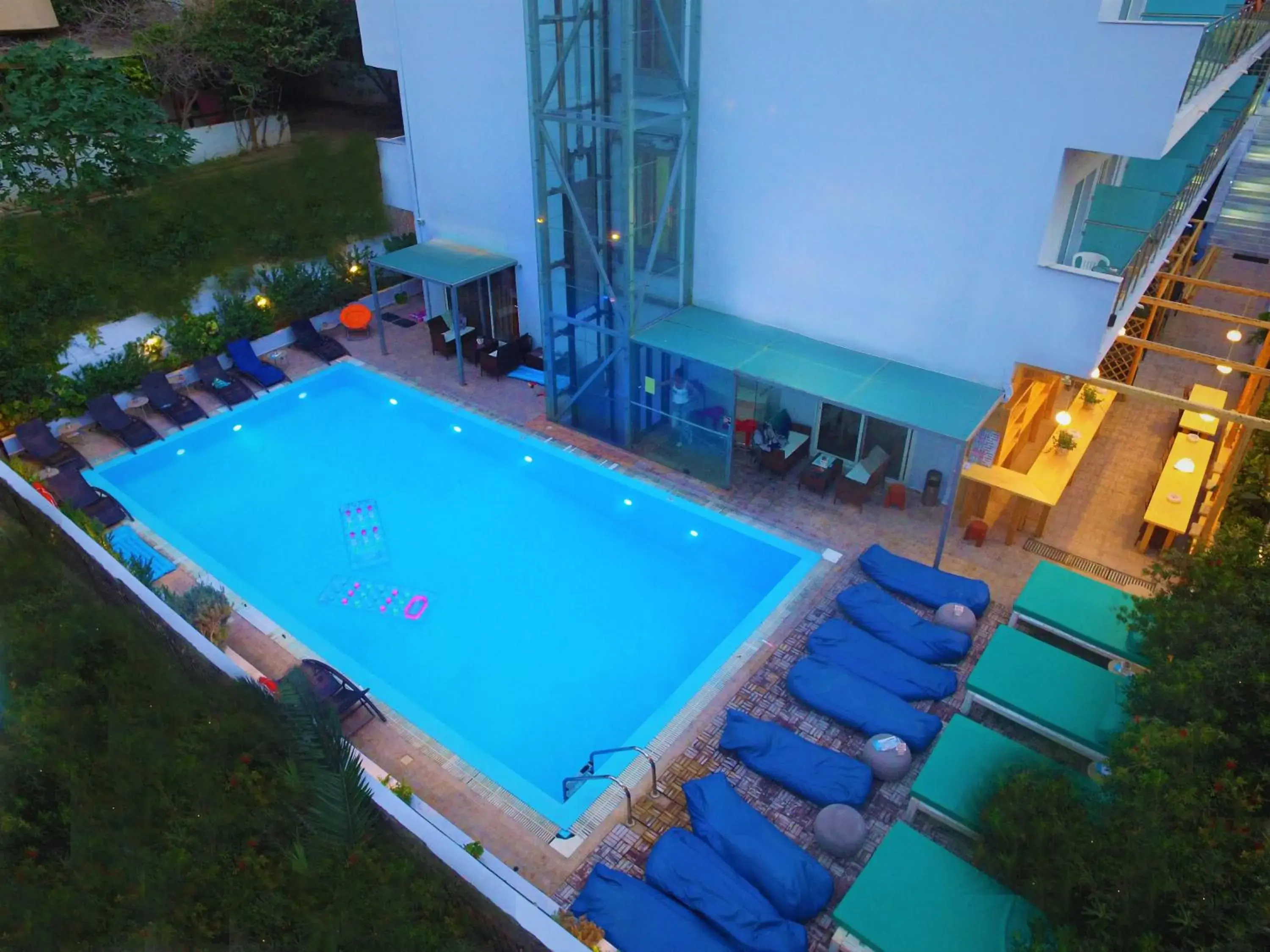 Property building, Pool View in Hotel Parthenon Rodos city