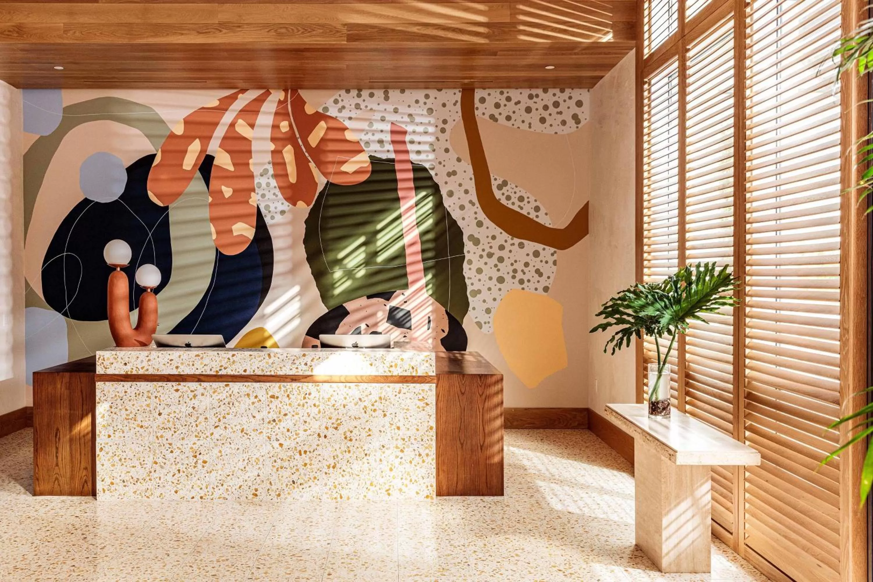 Lobby or reception in Hotel June West LA, a Member of Design Hotels