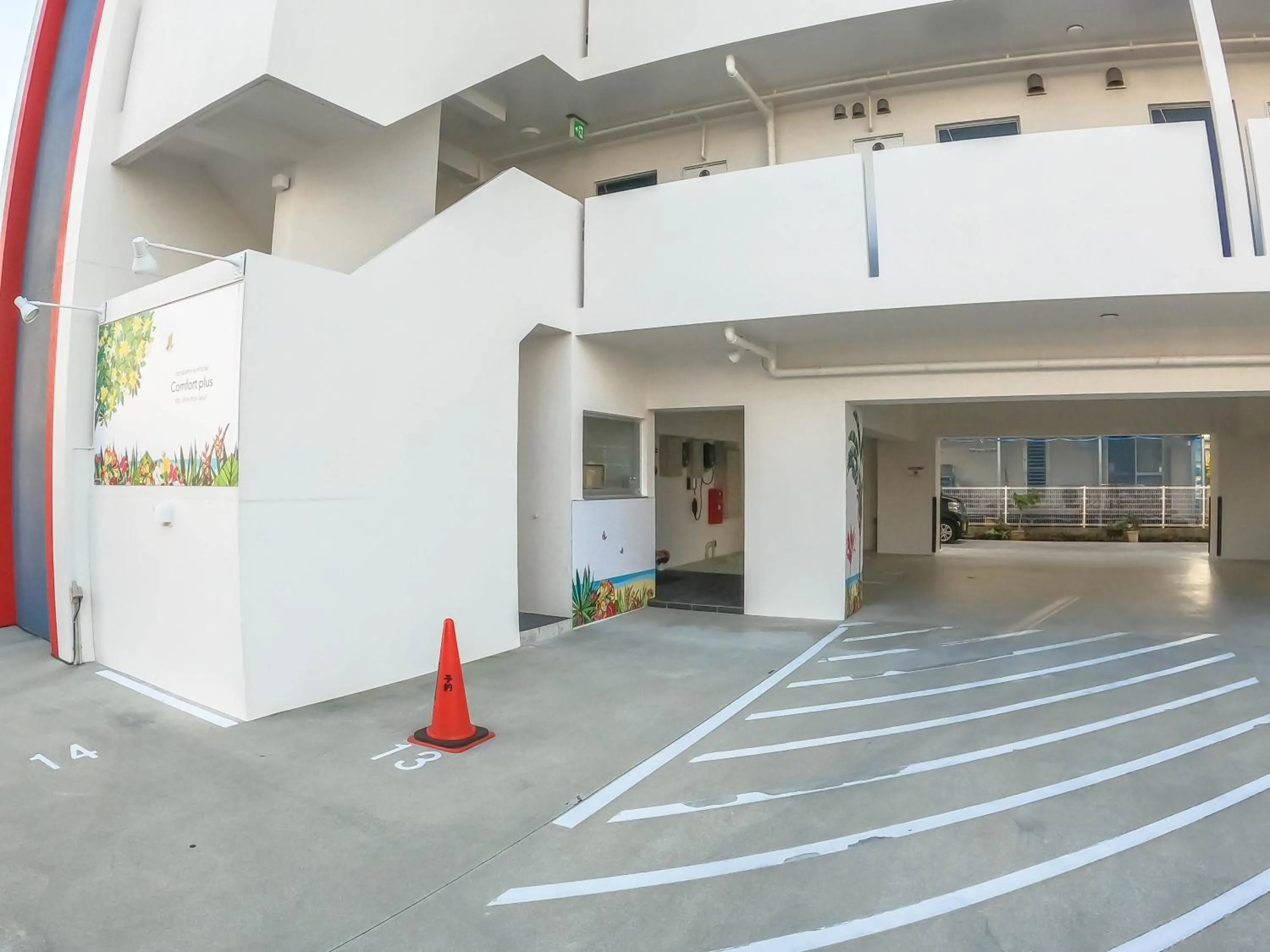 Parking in Comfort Plus