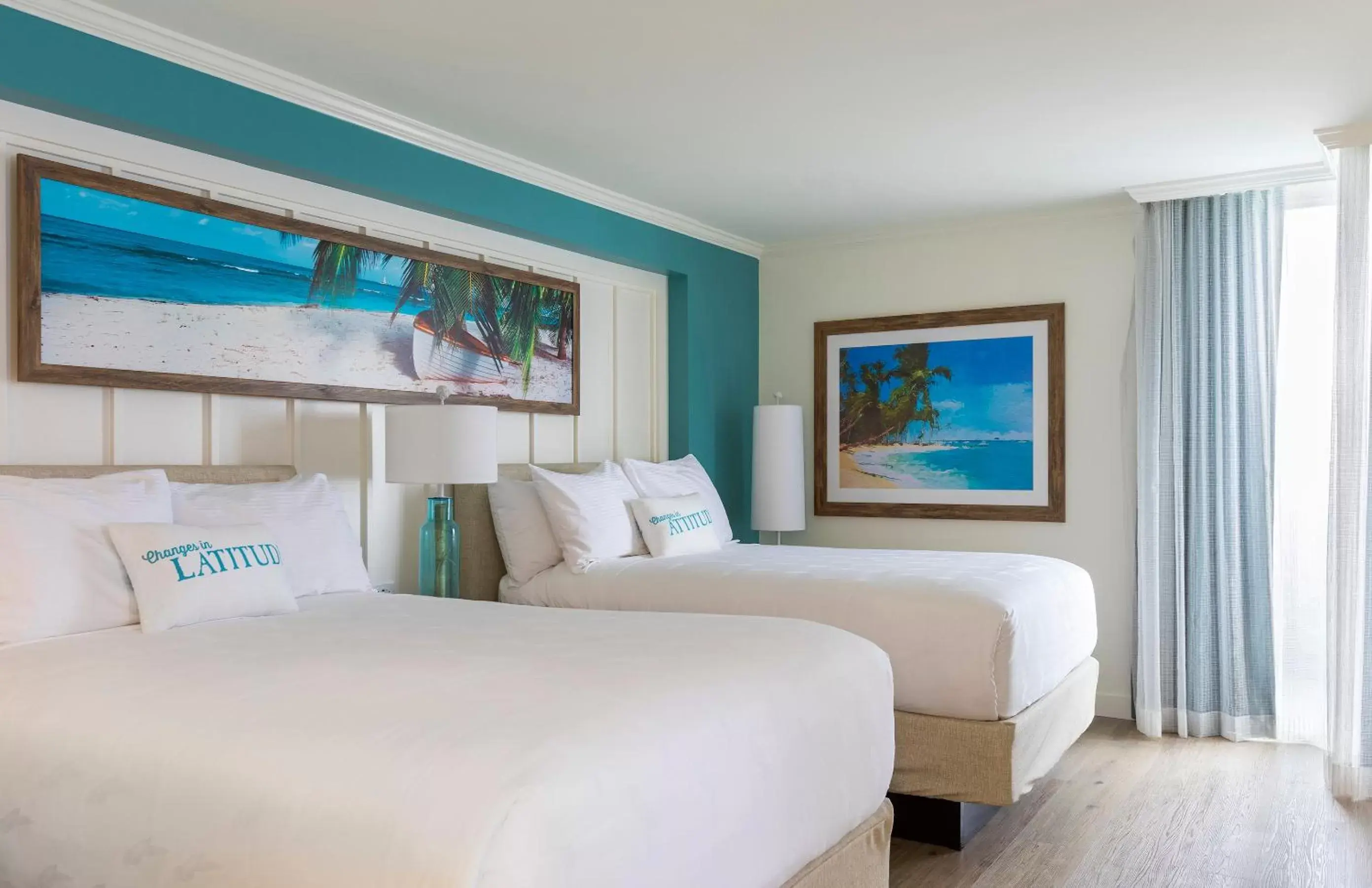 Bed in Margaritaville Lake Resort, Lake Conroe