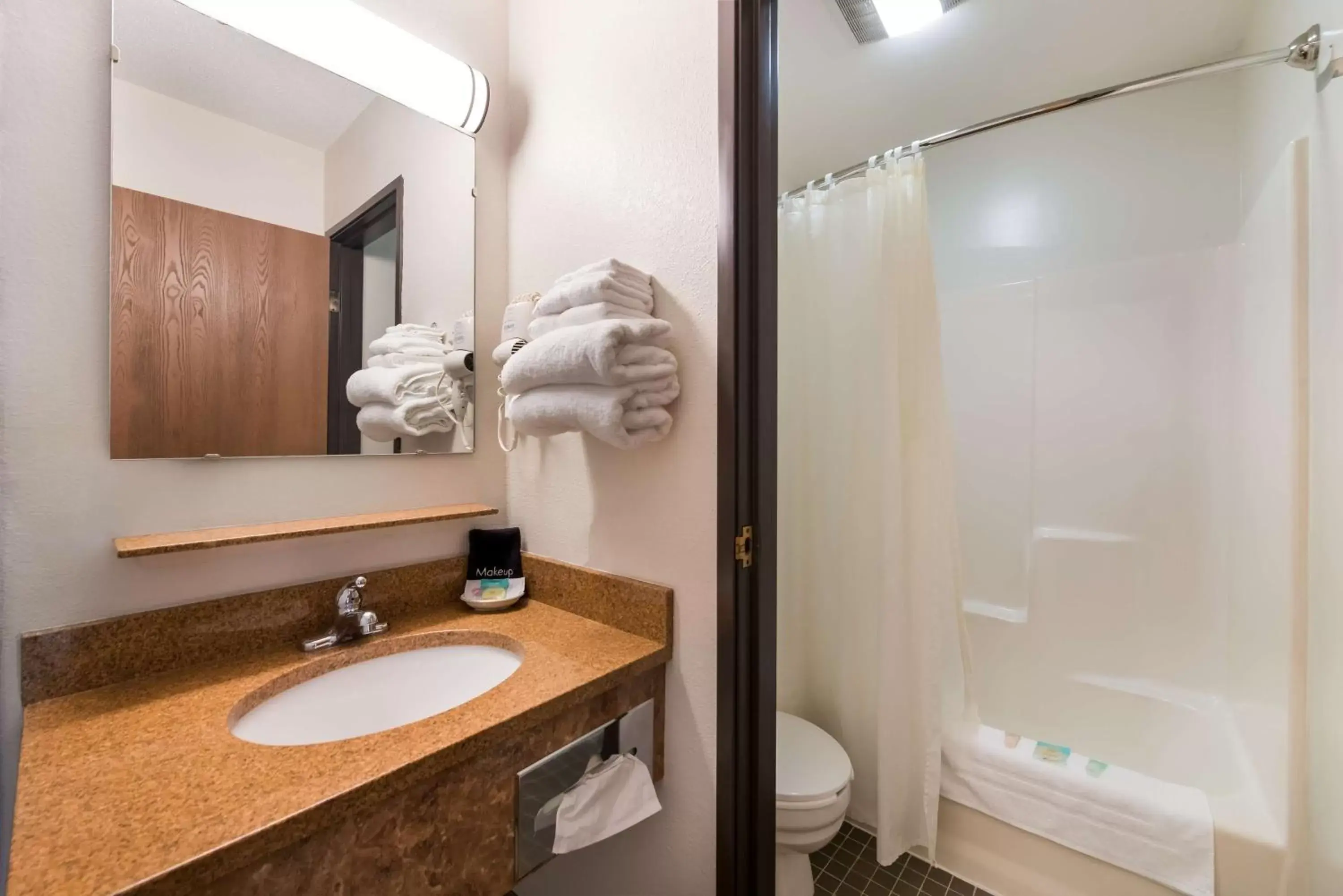 Bathroom in SureStay Hotel by Best Western Spicer