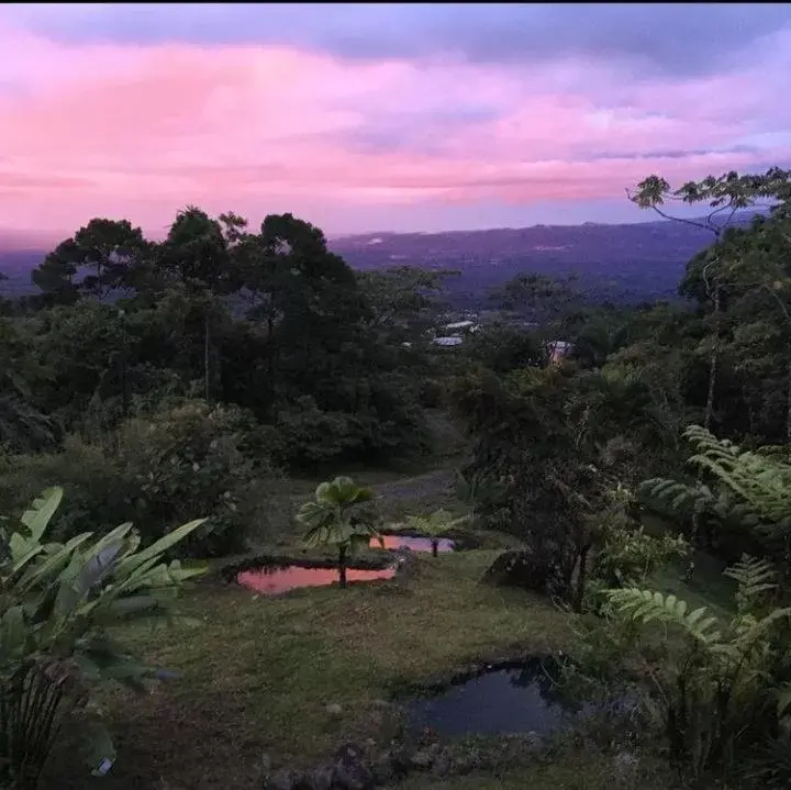 Mountain view in Birds & Breakfast Costa Rica