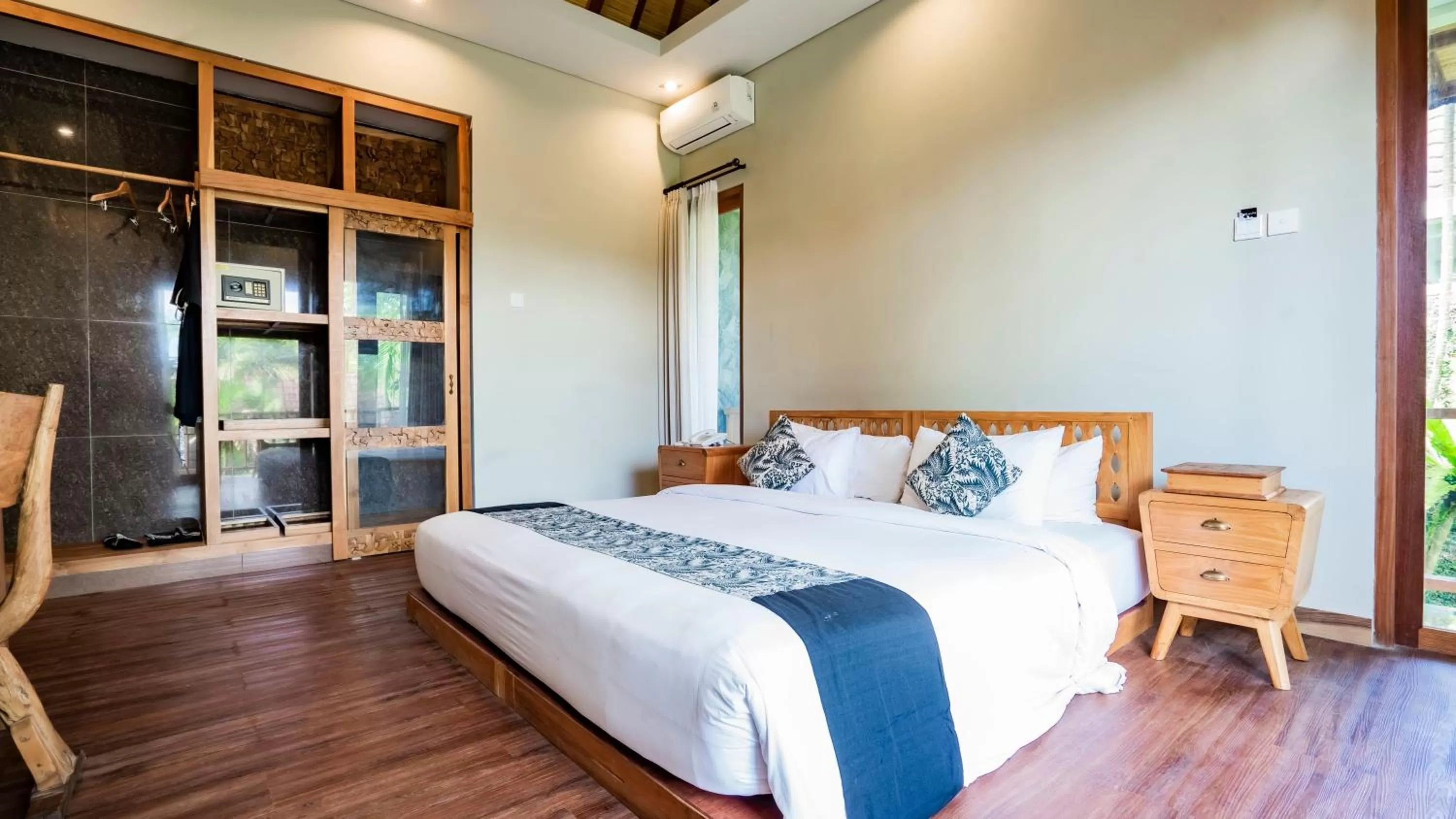 Bed in KajaNe Mua at Ubud Bali