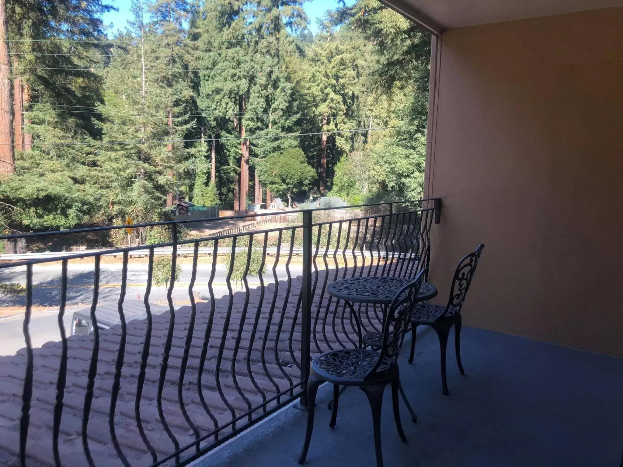 View (from property/room) in The Historic Brookdale Lodge, Santa Cruz Mountains
