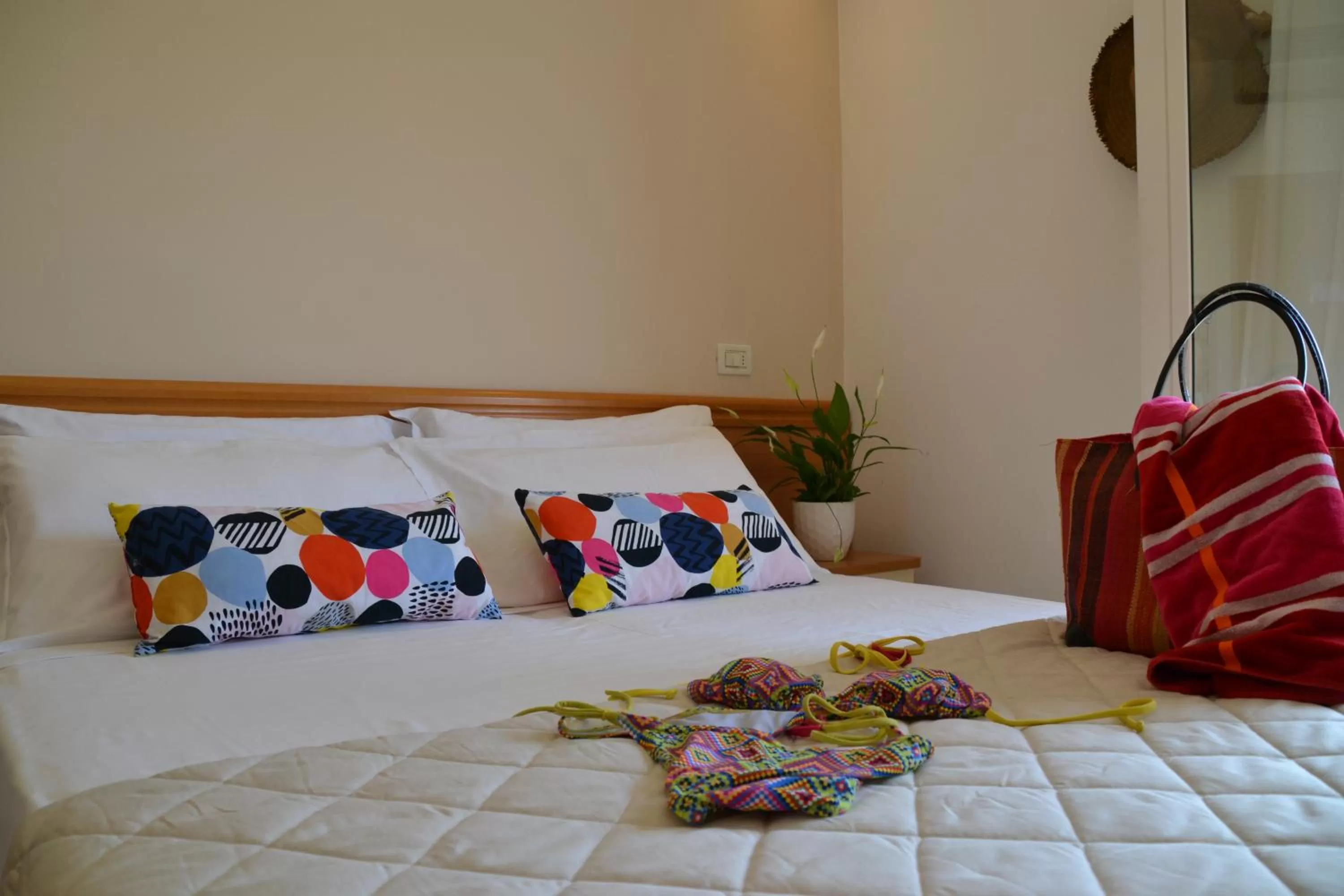 Bed in Hotel Apogeo - Breakfast Experience