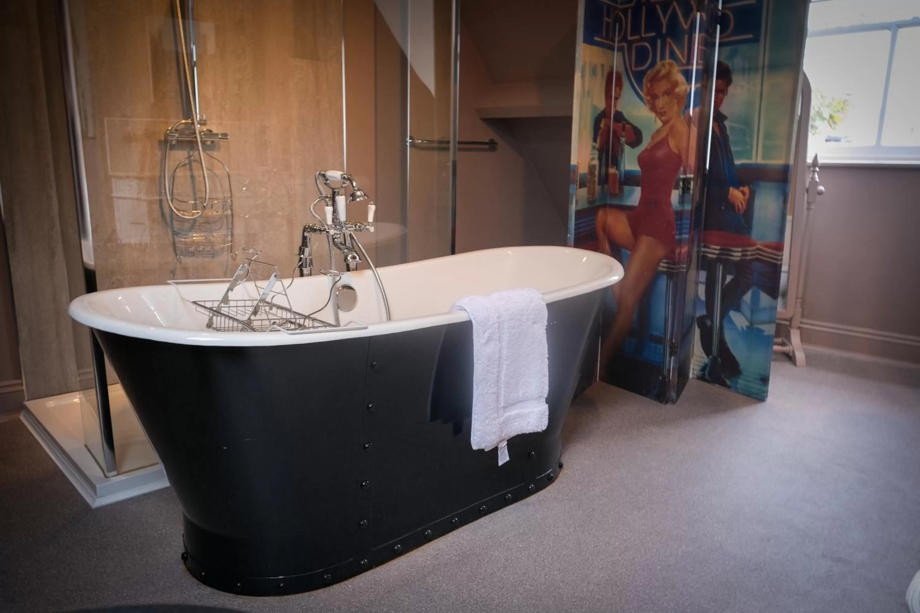 Bathroom in Brockley Hall Hotel