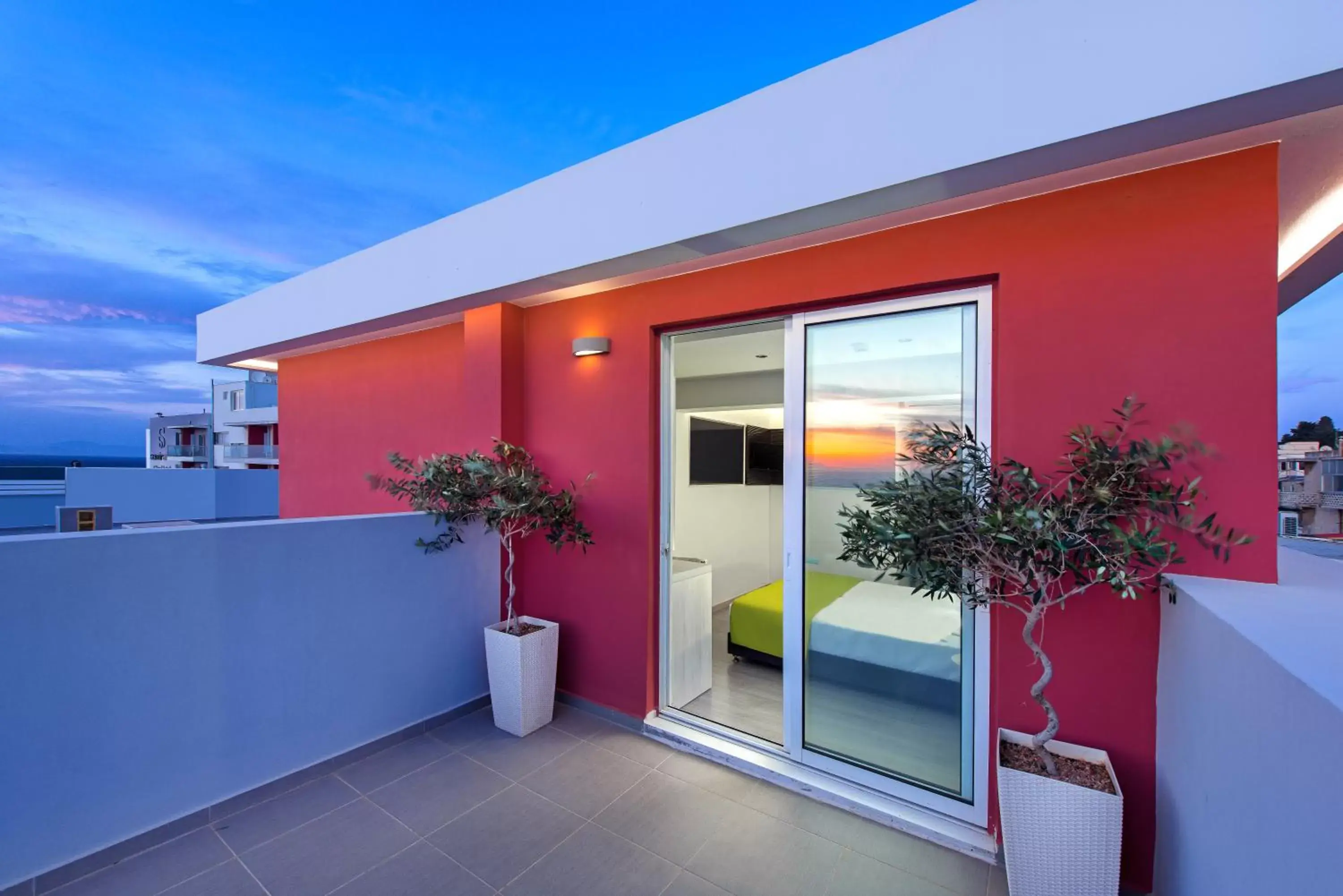 Balcony/Terrace in Semiramis City Hotel