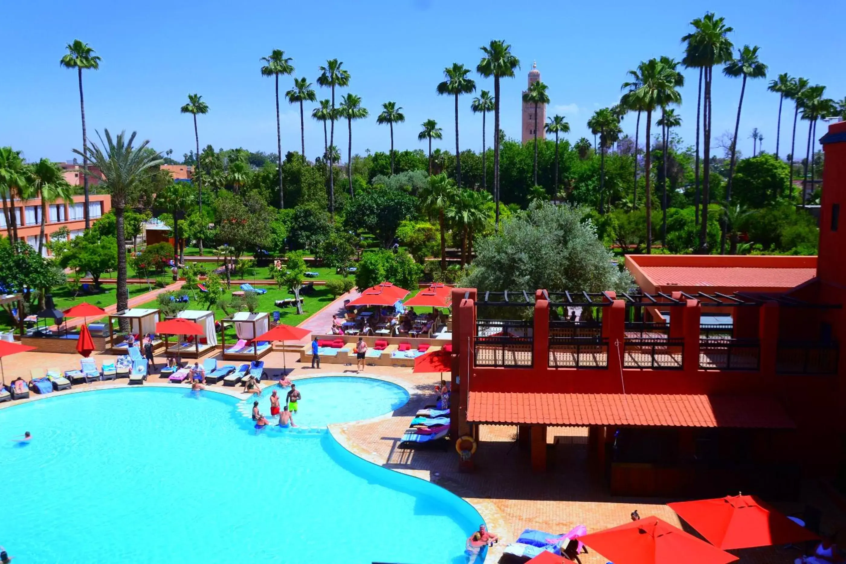 Bird's eye view, Pool View in TUI BLUE Medina Gardens - Adults Only - All Inclusive