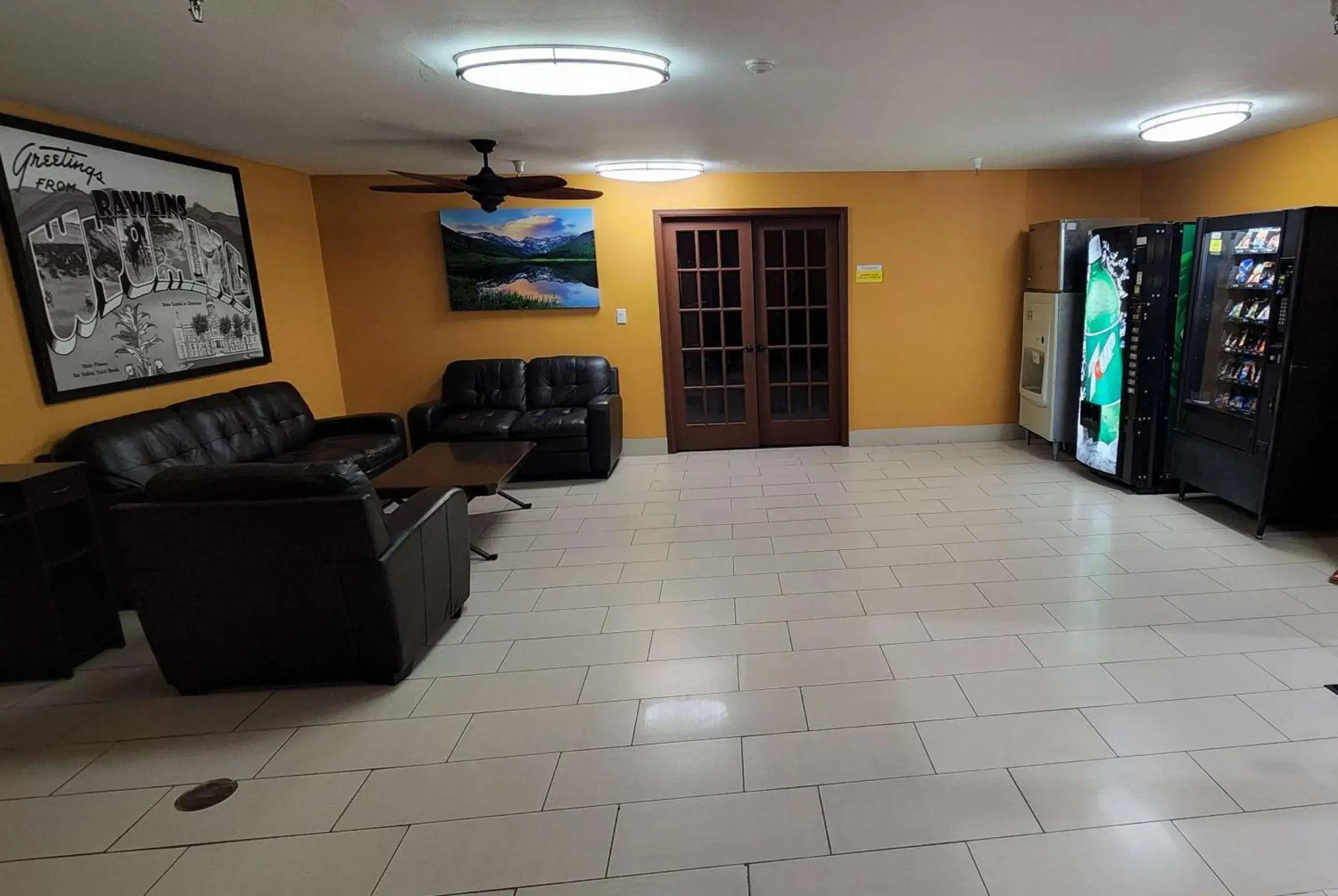 Lobby or reception in Super 8 by Wyndham Rawlins Wyoming Lobby or reception in Super 8 by Wyndham Rawlins Wyoming