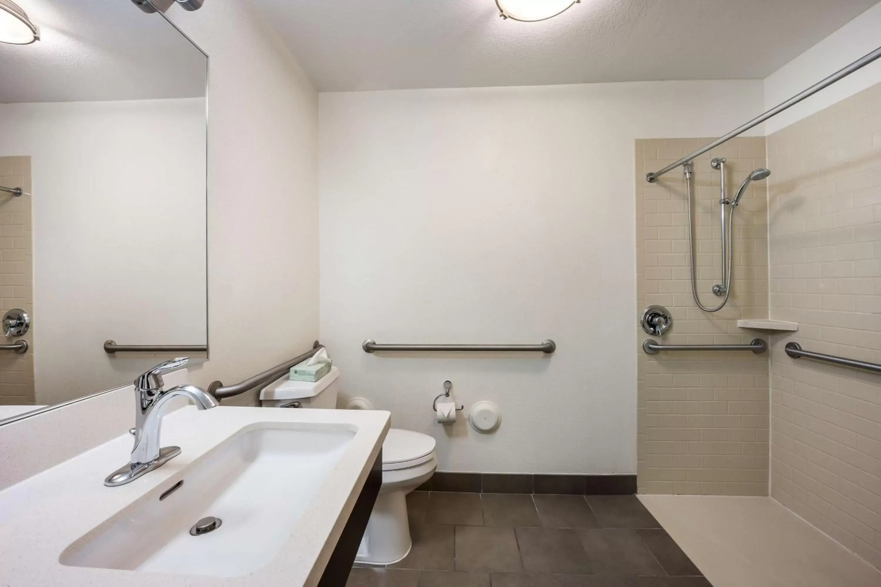 Bathroom in Sonesta Simply Suites Jersey City