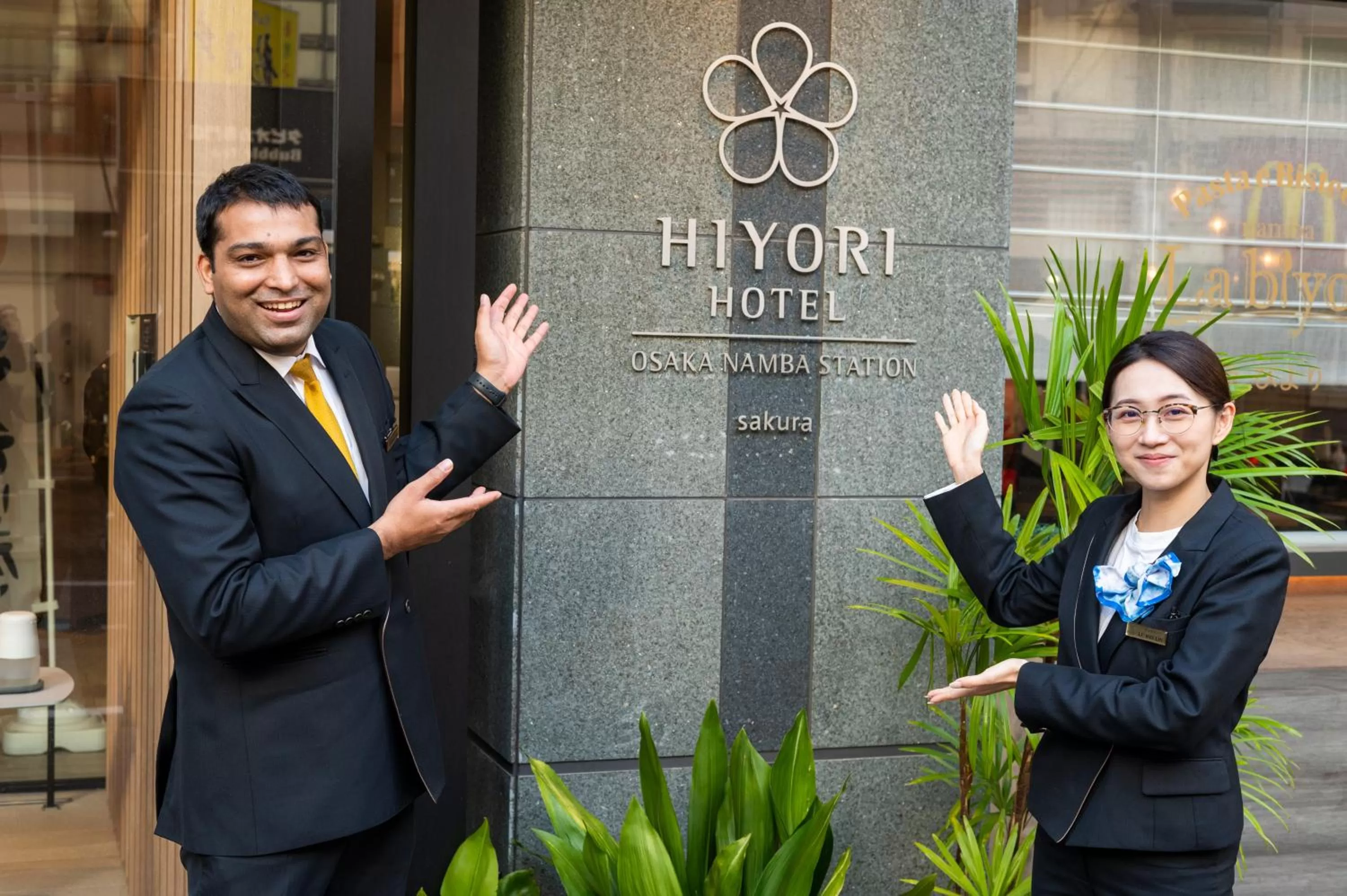 Property building in Hiyori Hotel Osaka Namba Station