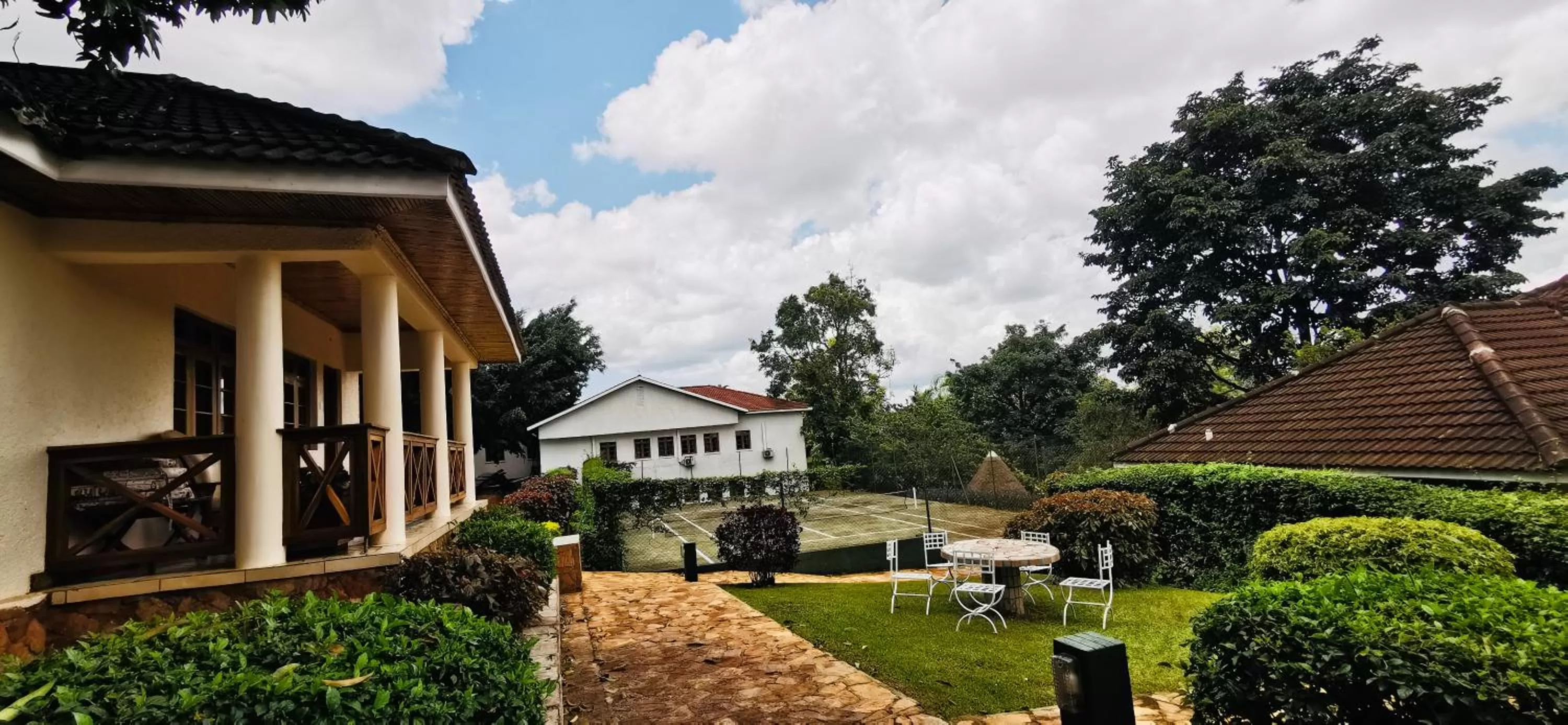 Property building in Jinja Nile Resort