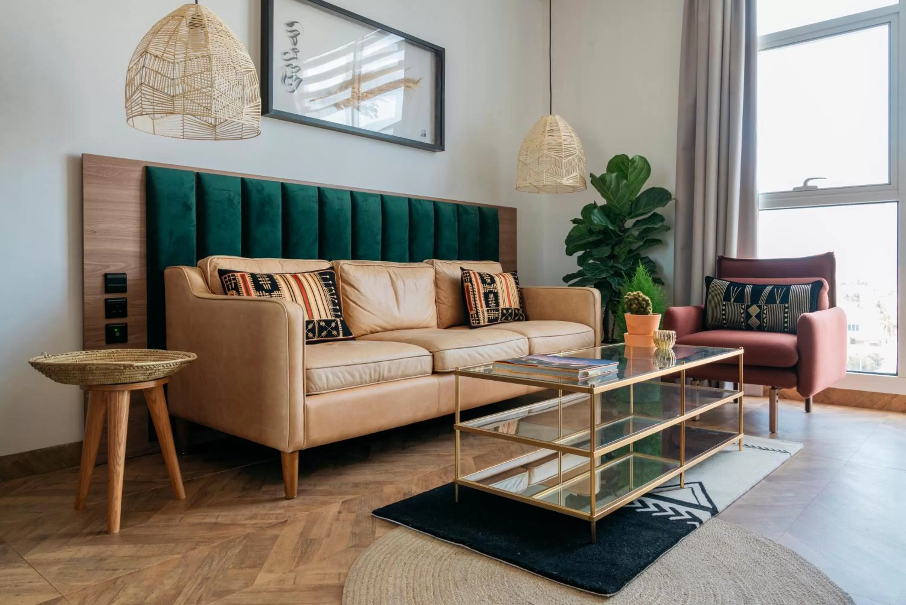 Living room in Shada Hotel Shatea - فندق شدا الشاطئ