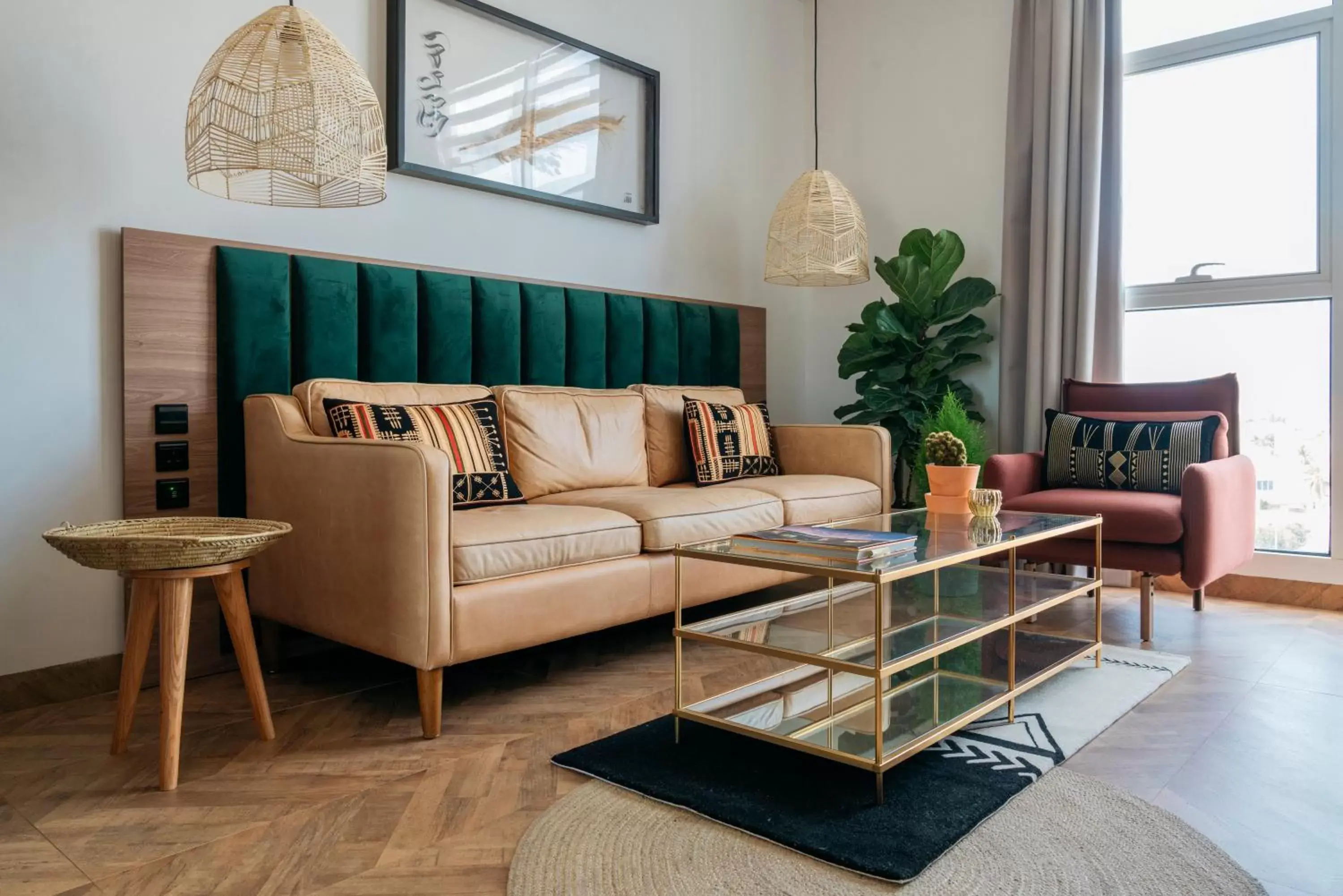 Living room in Shada Hotel Shatea - فندق شدا الشاطئ Living room in Shada Hotel Shatea - فندق شدا الشاطئ