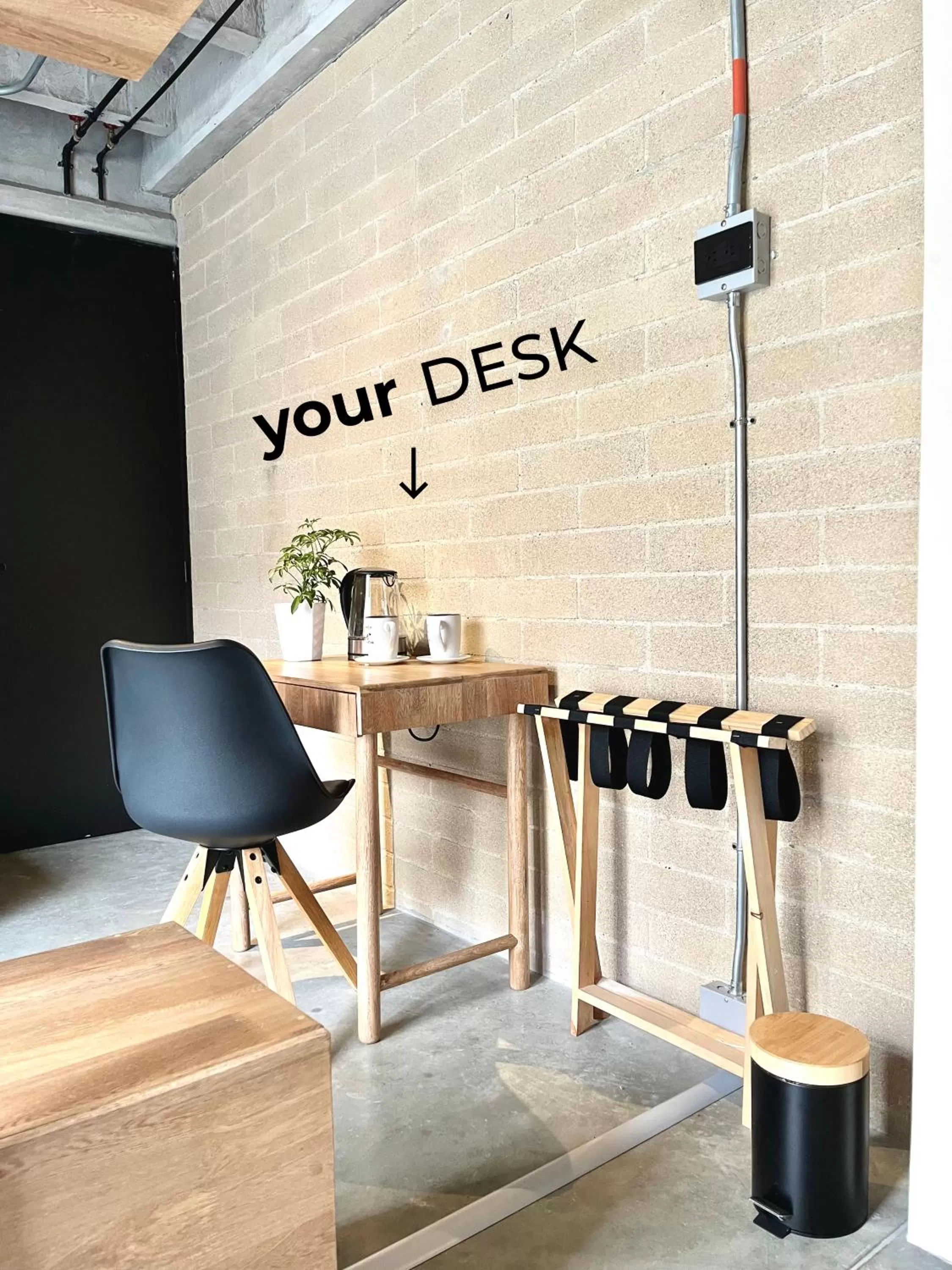 Seating area in Beminimal Hotel