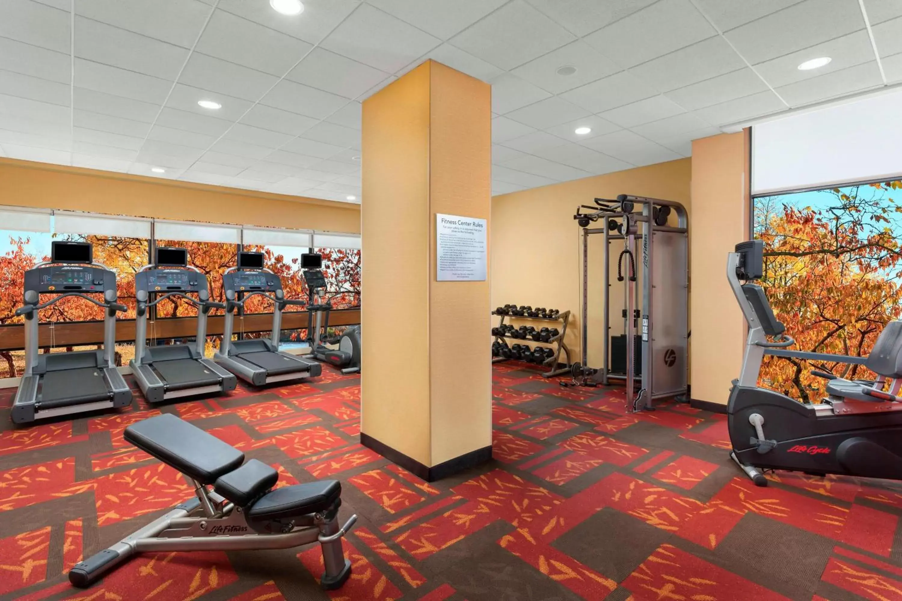 Fitness centre/facilities, Fitness Center/Facilities in Courtyard by Marriott Boston Cambridge