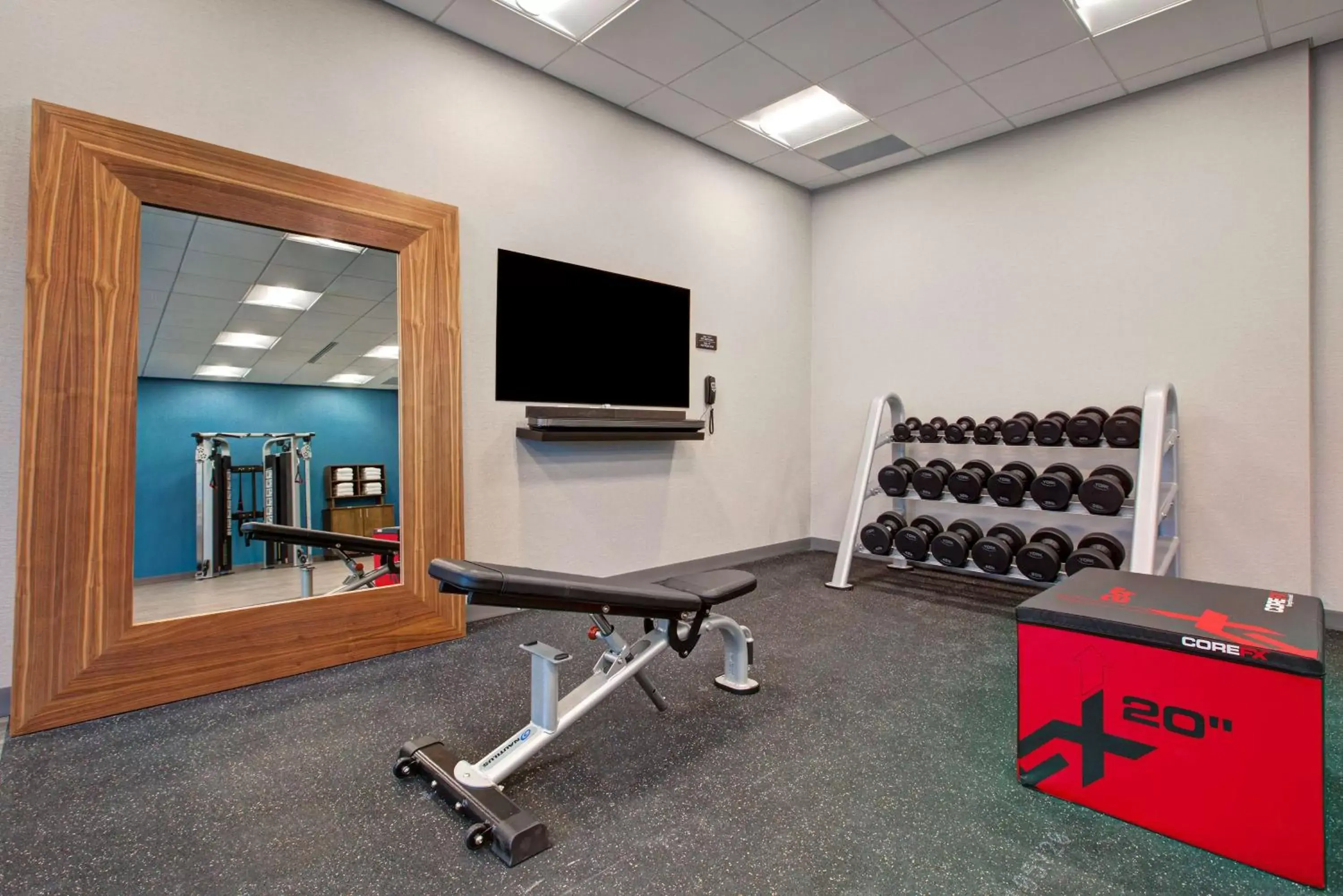 Fitness centre/facilities, Fitness Center/Facilities in Hampton Inn Brockville, On