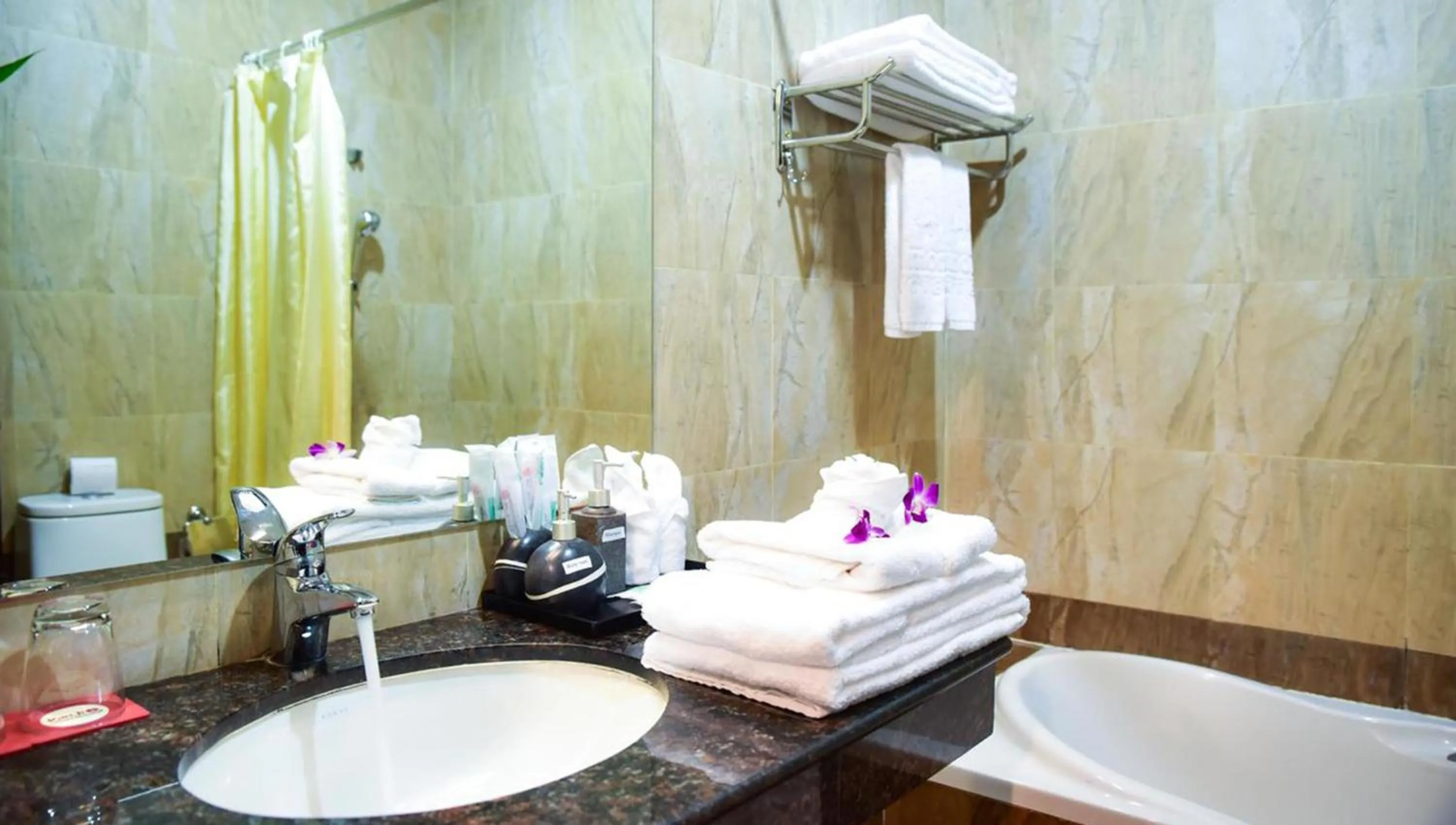 Bathroom in Almond Hotel Sothearos