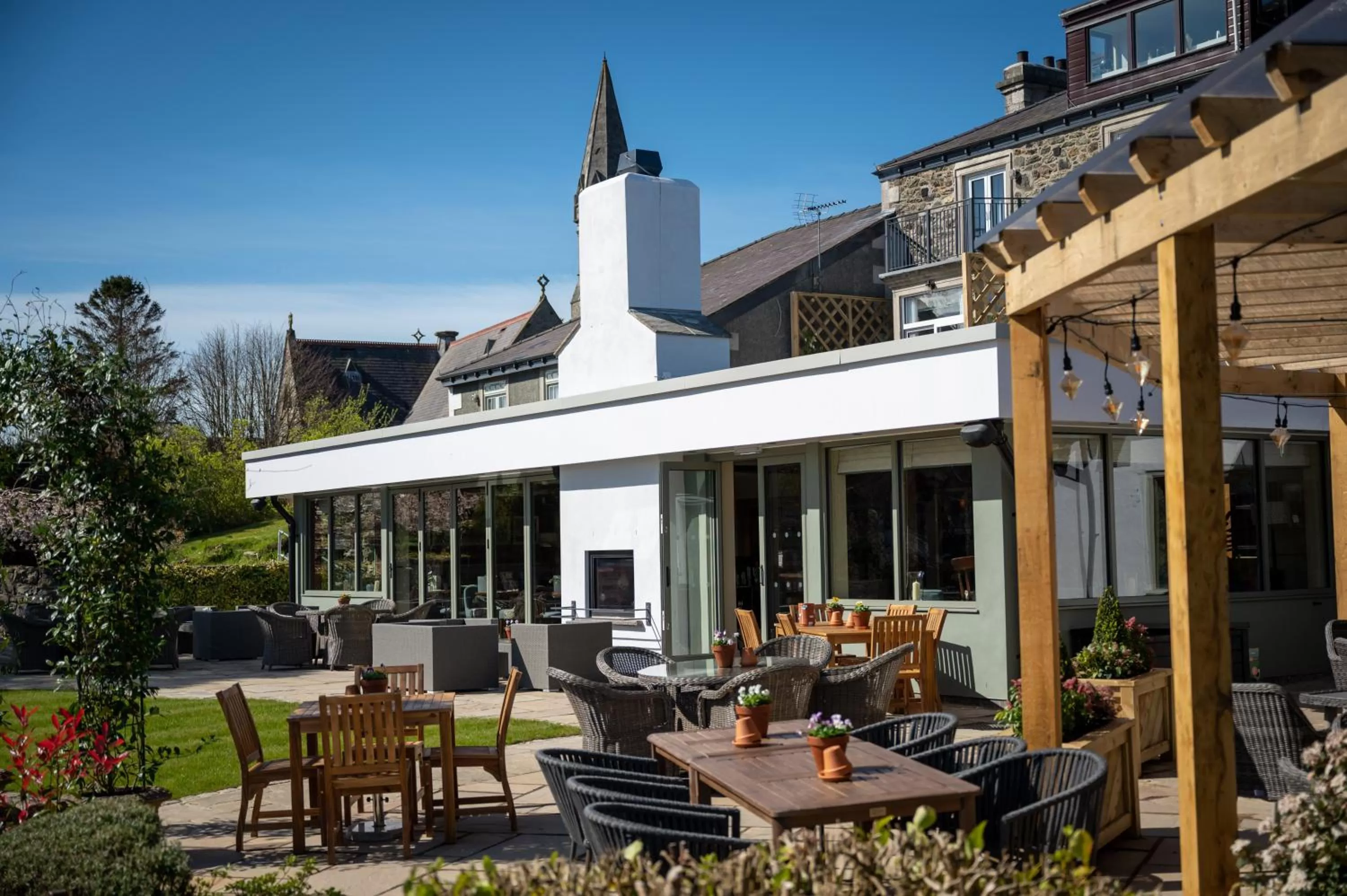 Patio in Victoria Hotel by Chef & Brewer Collection