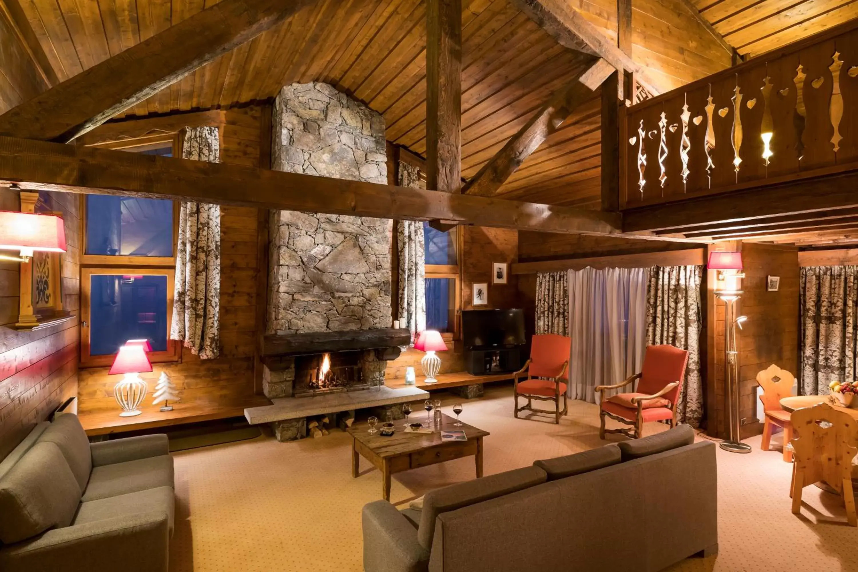 Living room, Seating Area in Hotel Mont Vallon