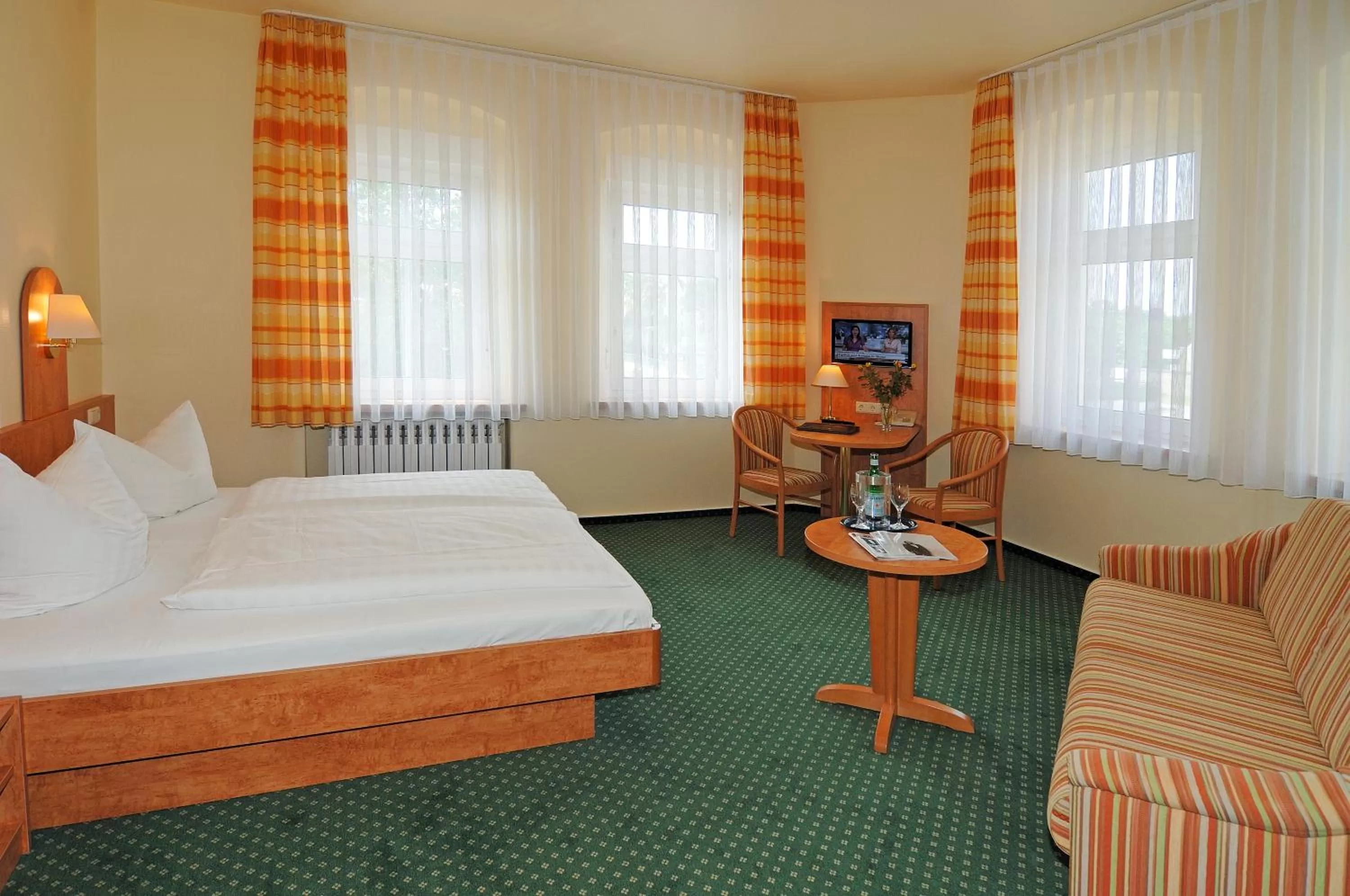 Bed in Hotel Stadt Löbau