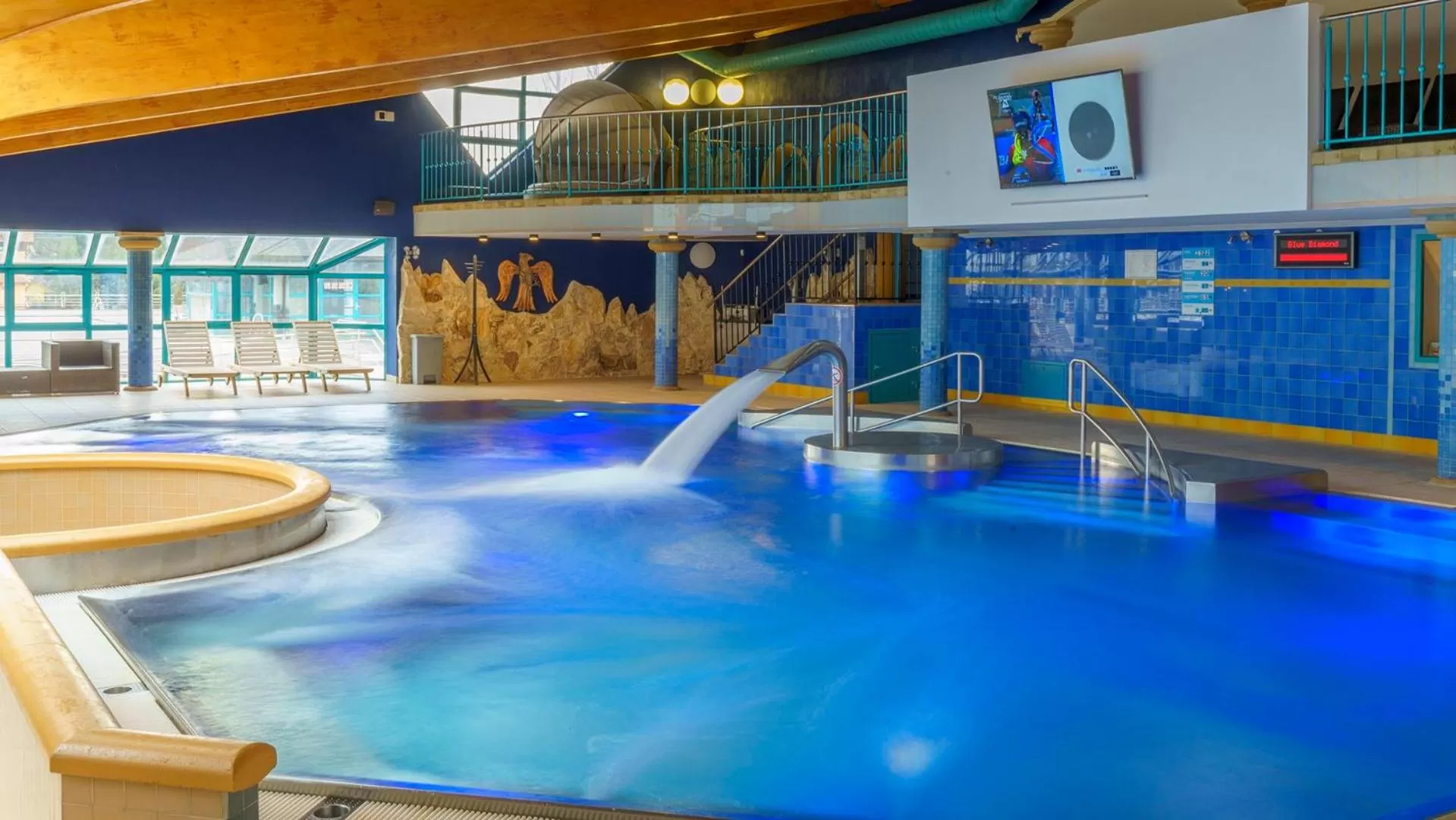 Swimming pool in Hotel AquaCity Riverside