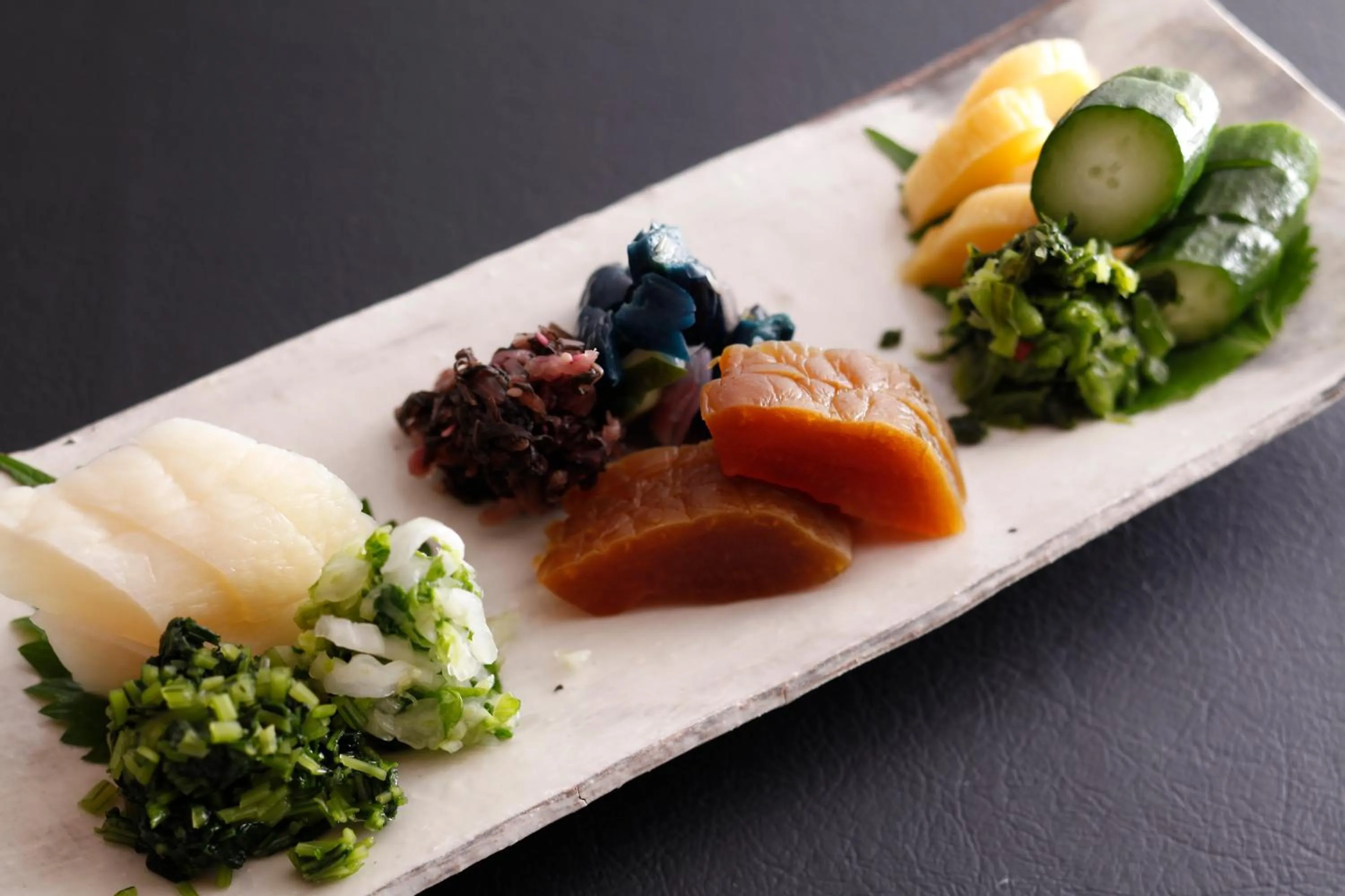 Food close-up in Arima Hot Spring Ryokan Kotori