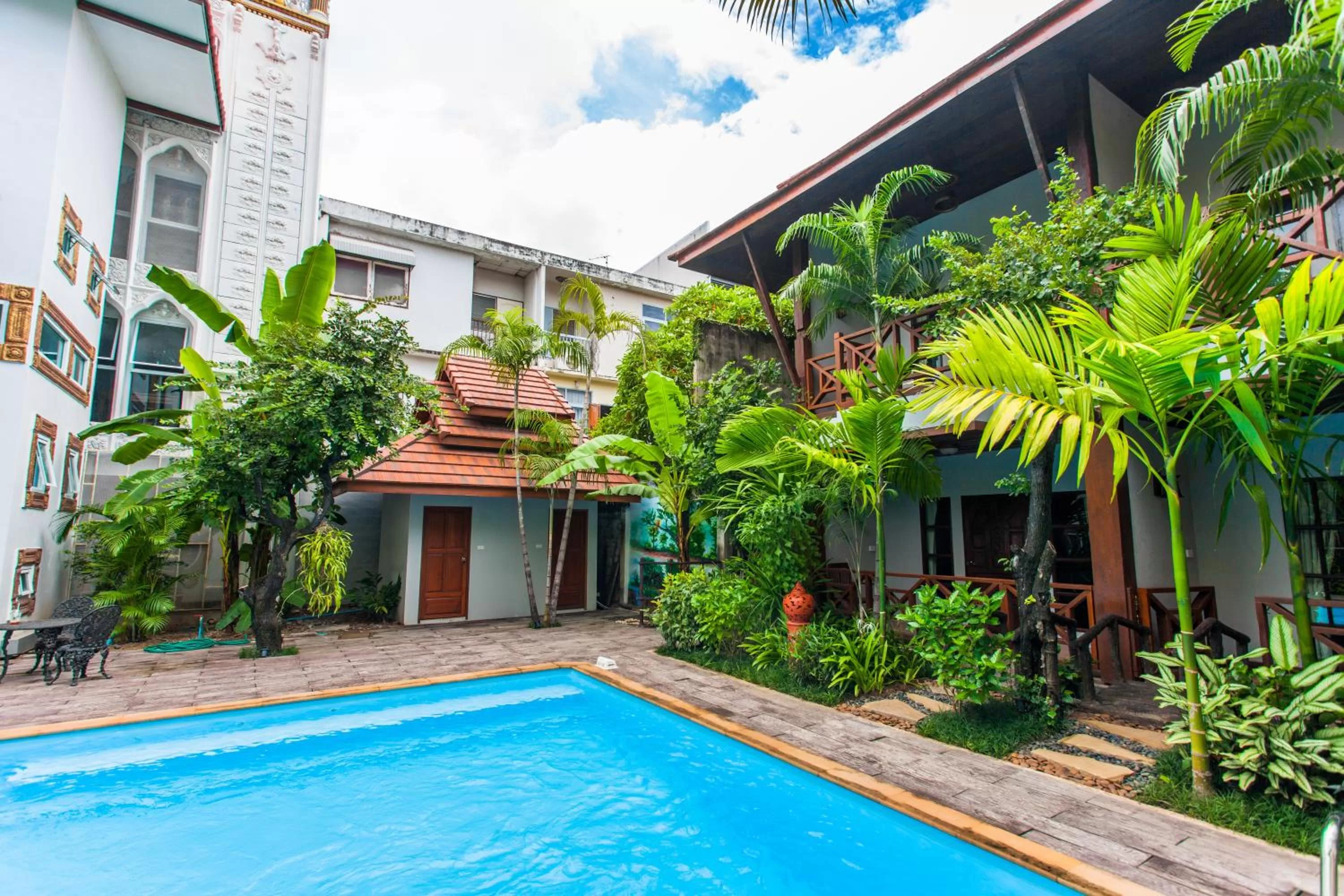 Balcony/Terrace in Pingdoi Hualin Boutique Hotel