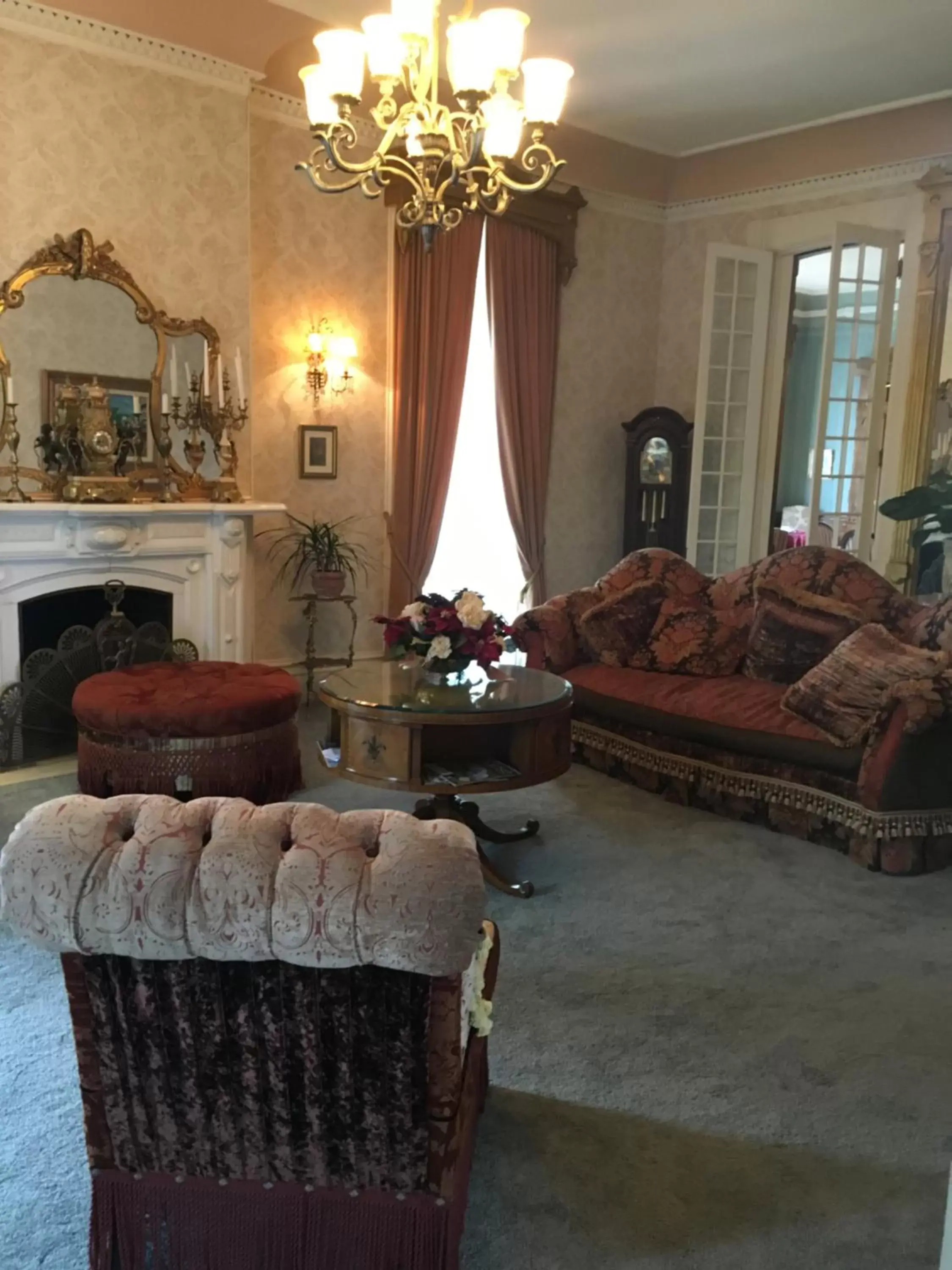 Seating Area in Batcheller Mansion Inn