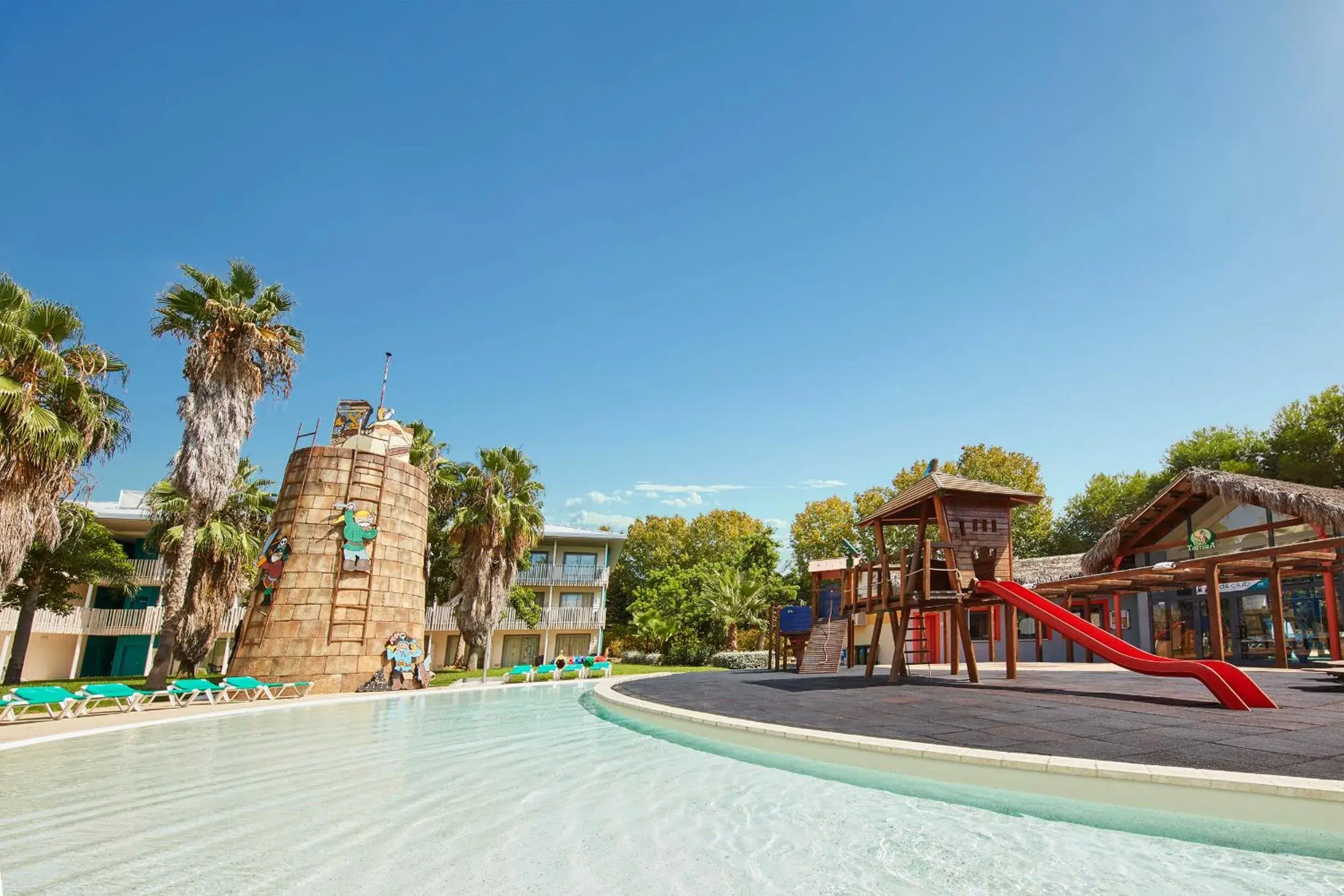 Children play ground, Children's Play Area in Portaventura Hotel Caribe