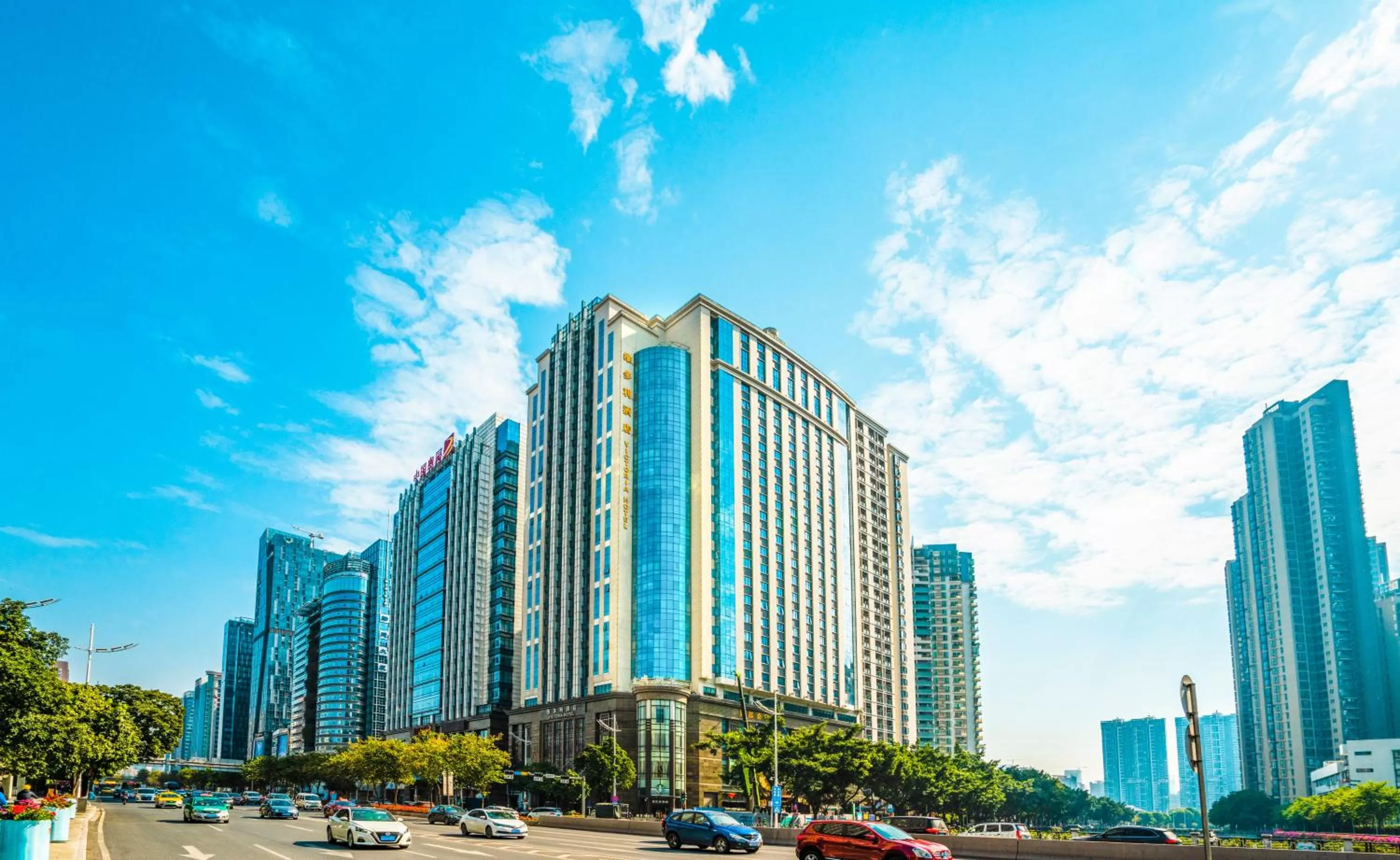 Property building in Victoria Hotel Guangzhou Zhujiang New Town