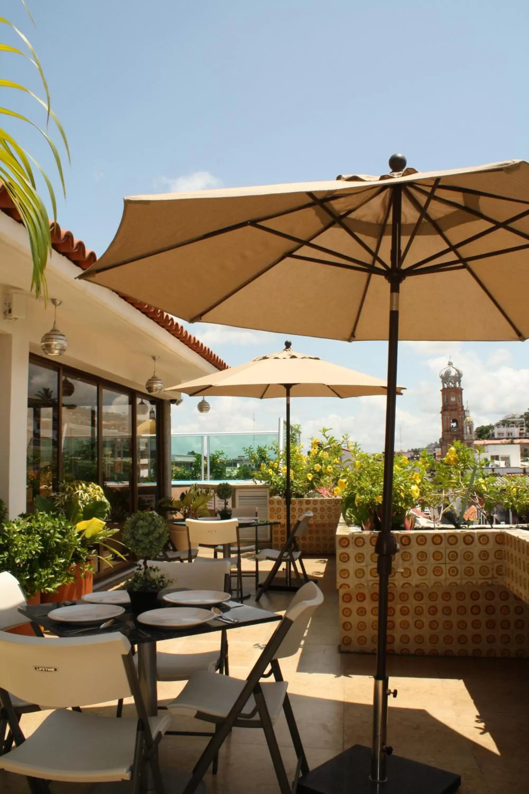 Balcony/Terrace in Hotel Porto Allegro Puerto Vallarta