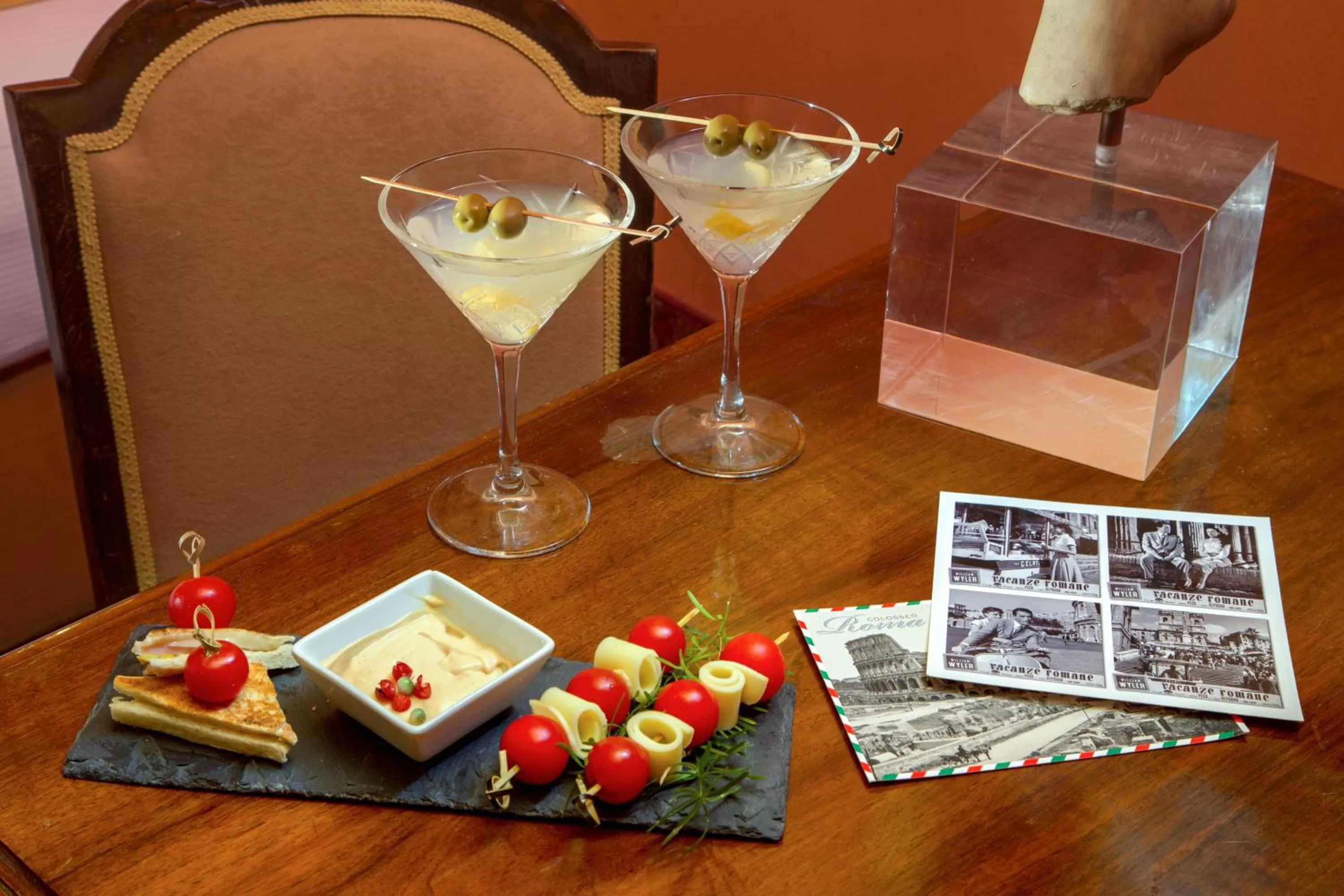 Food and drinks in Boutique Hotel Campo de' Fiori