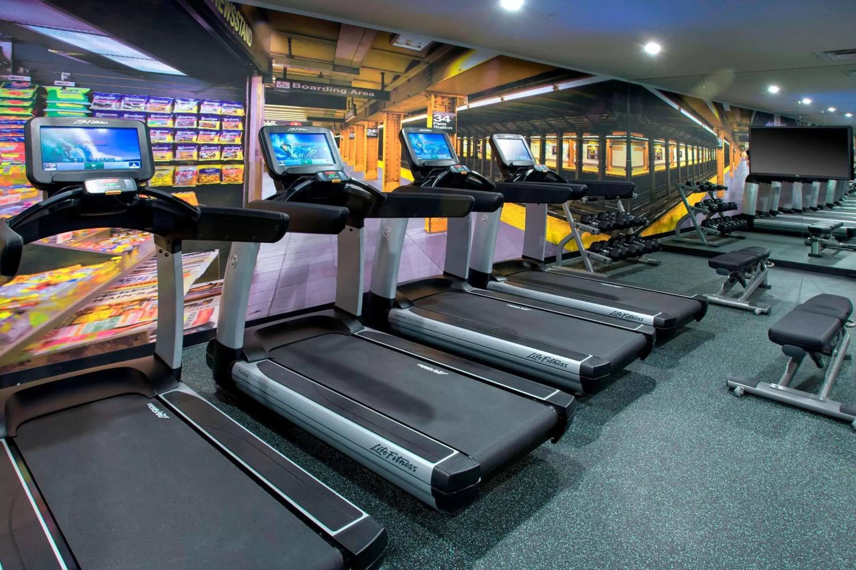 Fitness centre/facilities, Fitness Center/Facilities in Courtyard by Marriott New York Manhattan/Chelsea