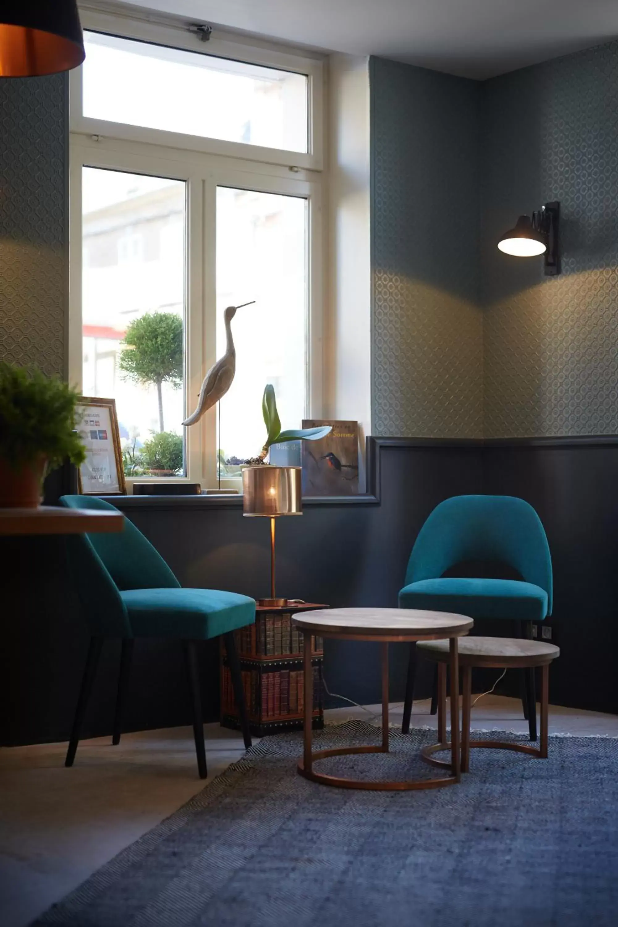 Seating Area in The Originals Boutique, Hôtel La Colonne de Bronze, Saint-Valéry-sur-Somme (Inter-Hotel)