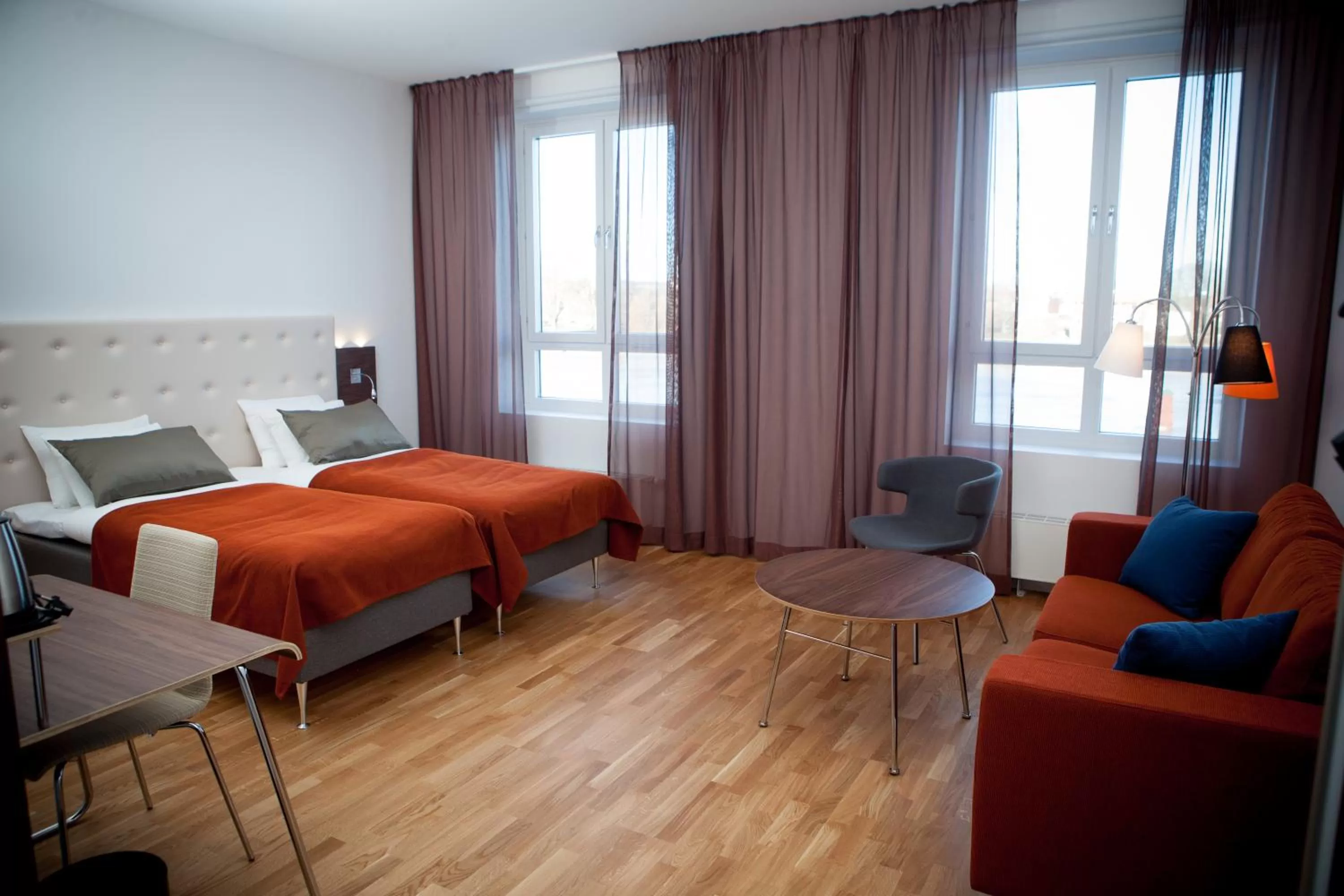 Bed in Best Western Hotel River C