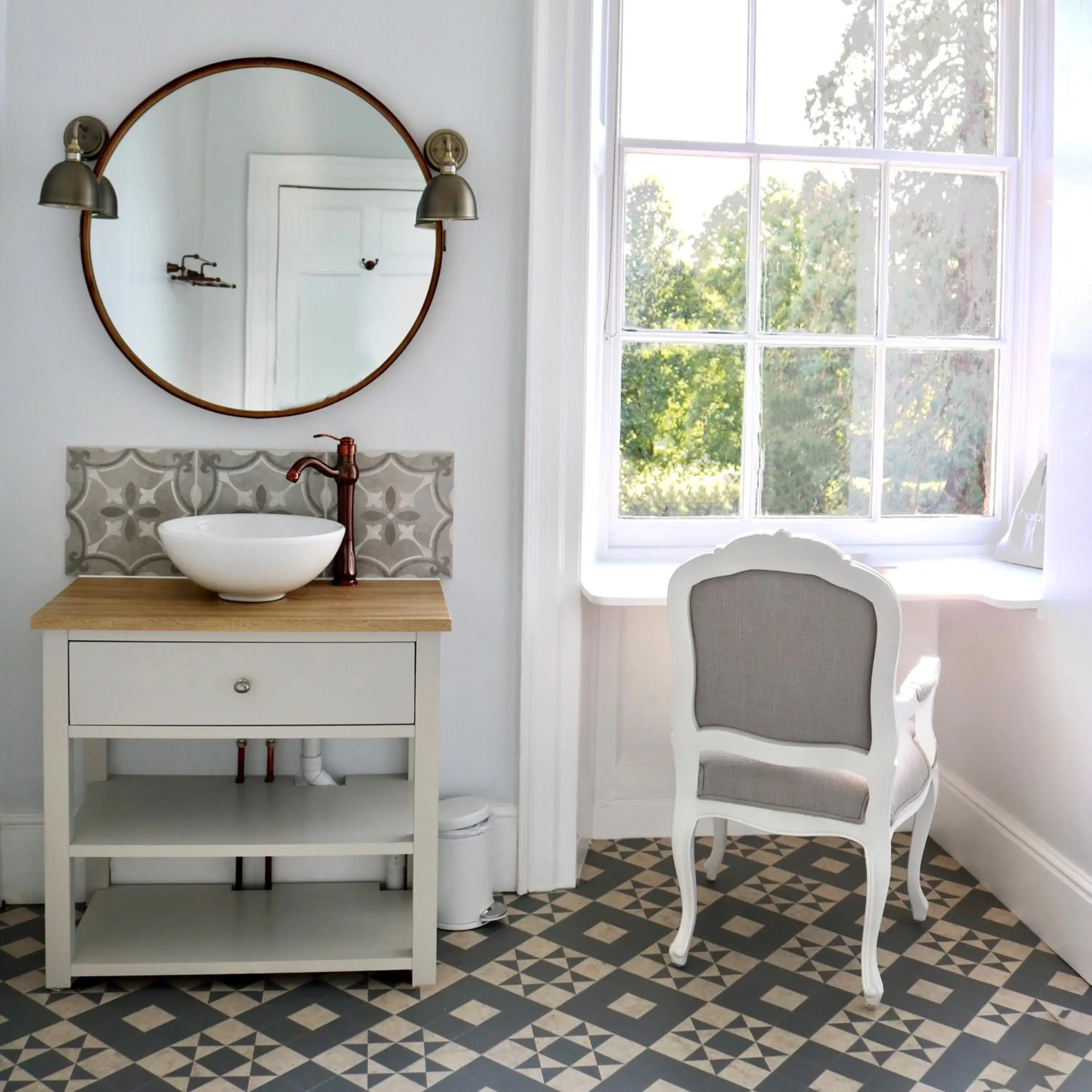 Bathroom in Bartley Lodge Hotel