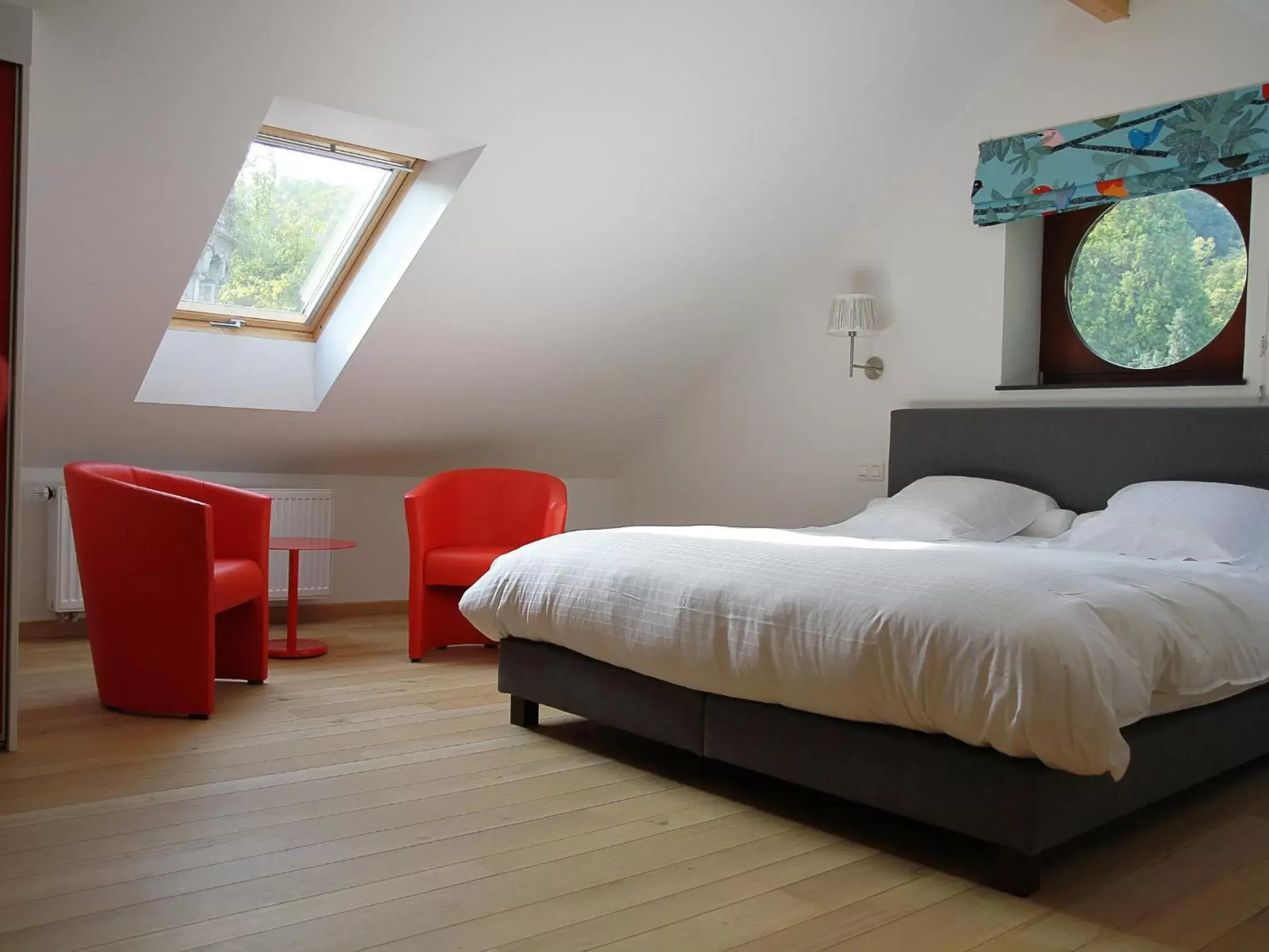 Bedroom, Bed in Hôtel - Ferme du Château d'Ahin