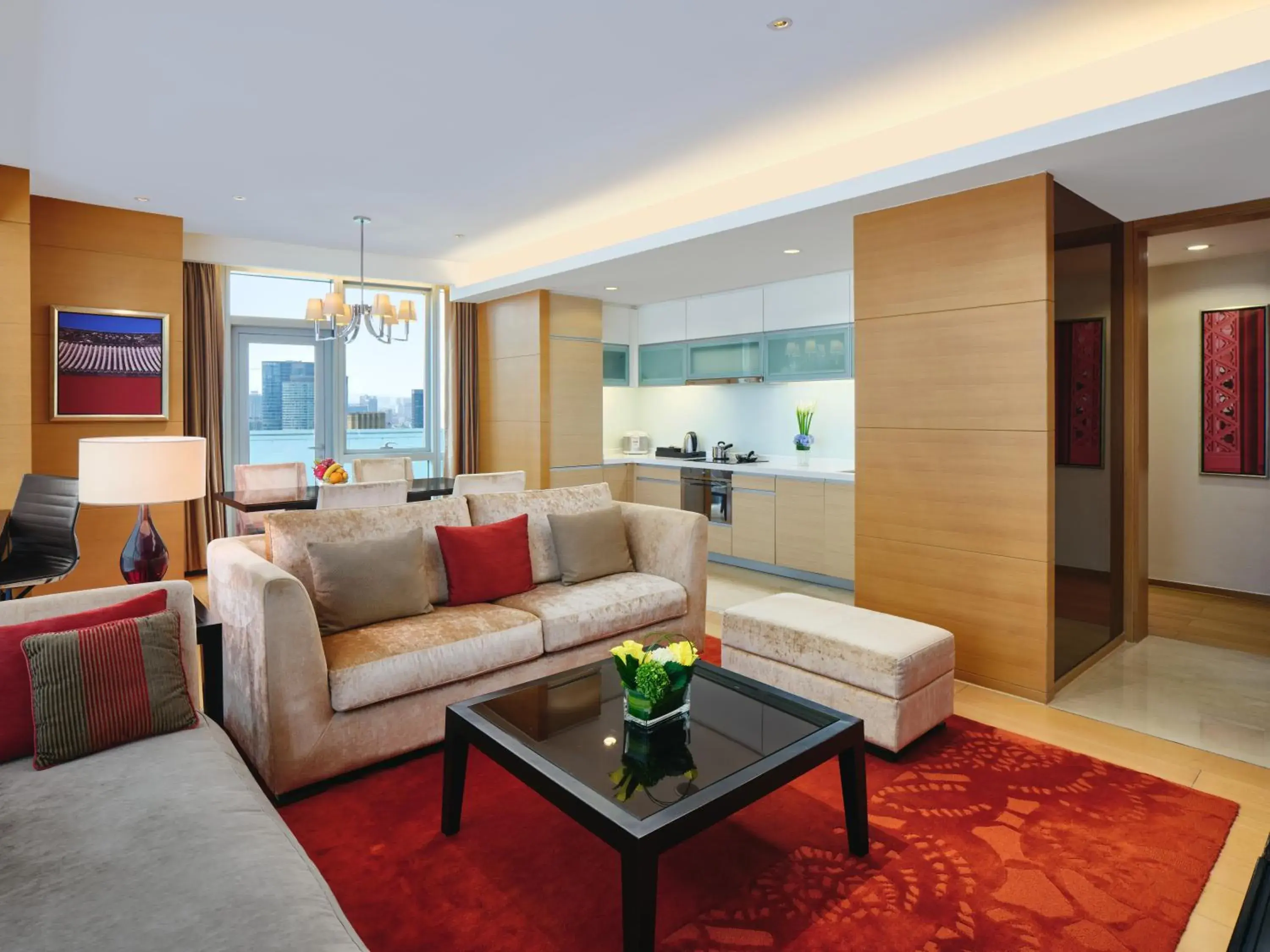 Photo of the whole room, Lounge/Bar in Intercontinental Residences Chengdu City Center