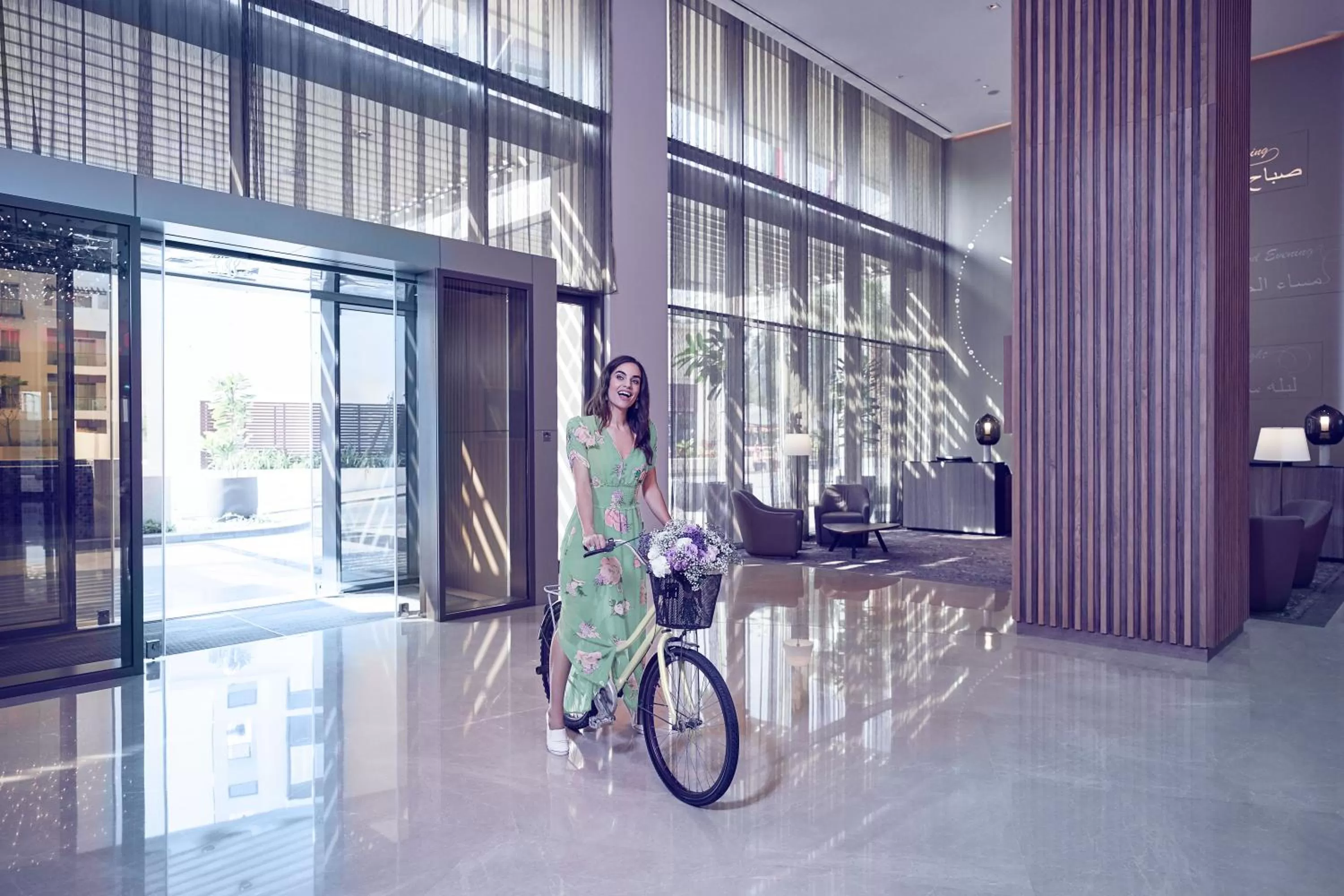 Facade/entrance in Mysk Al Mouj Hotel