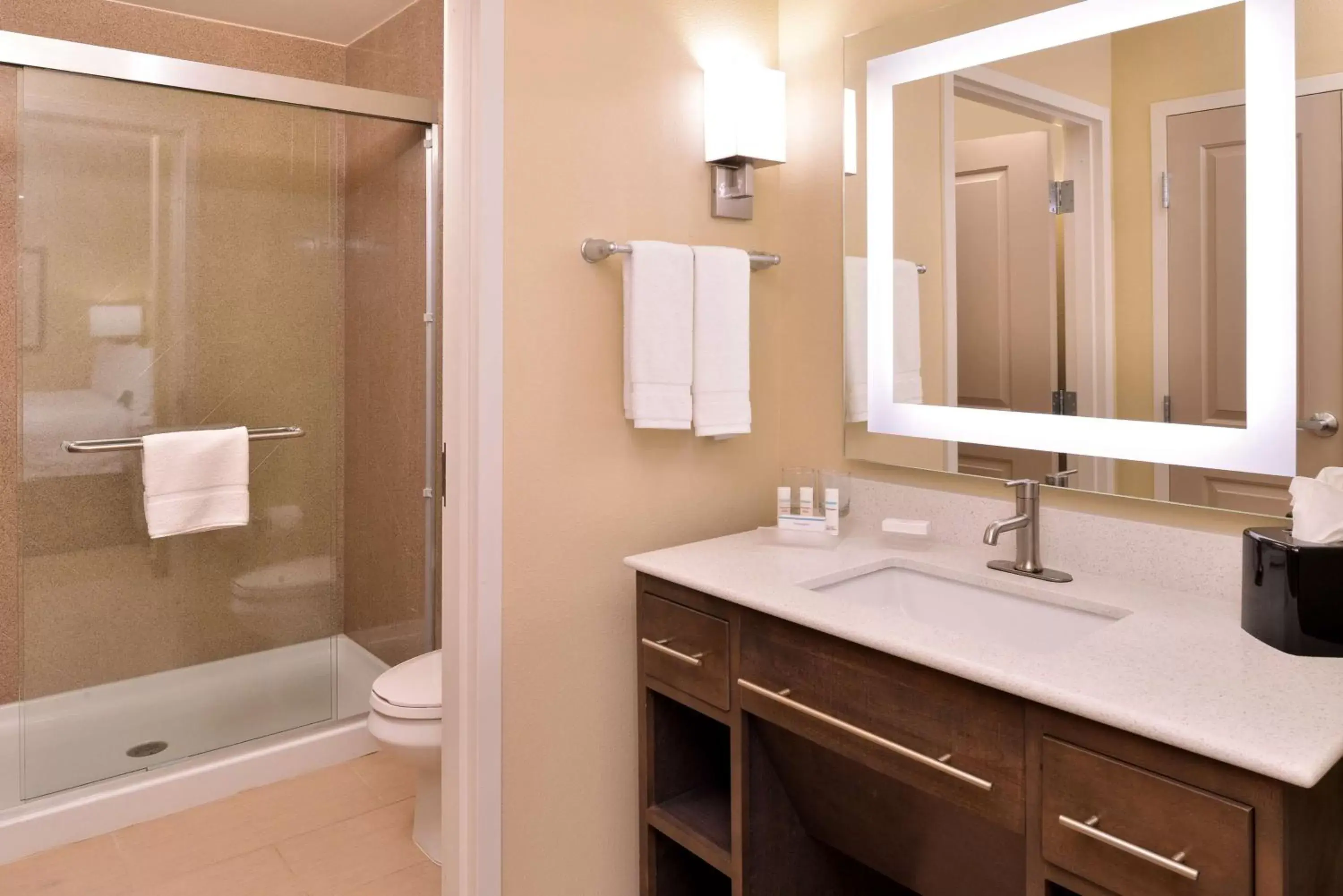 Bathroom in Homewood Suites by Hilton Houma