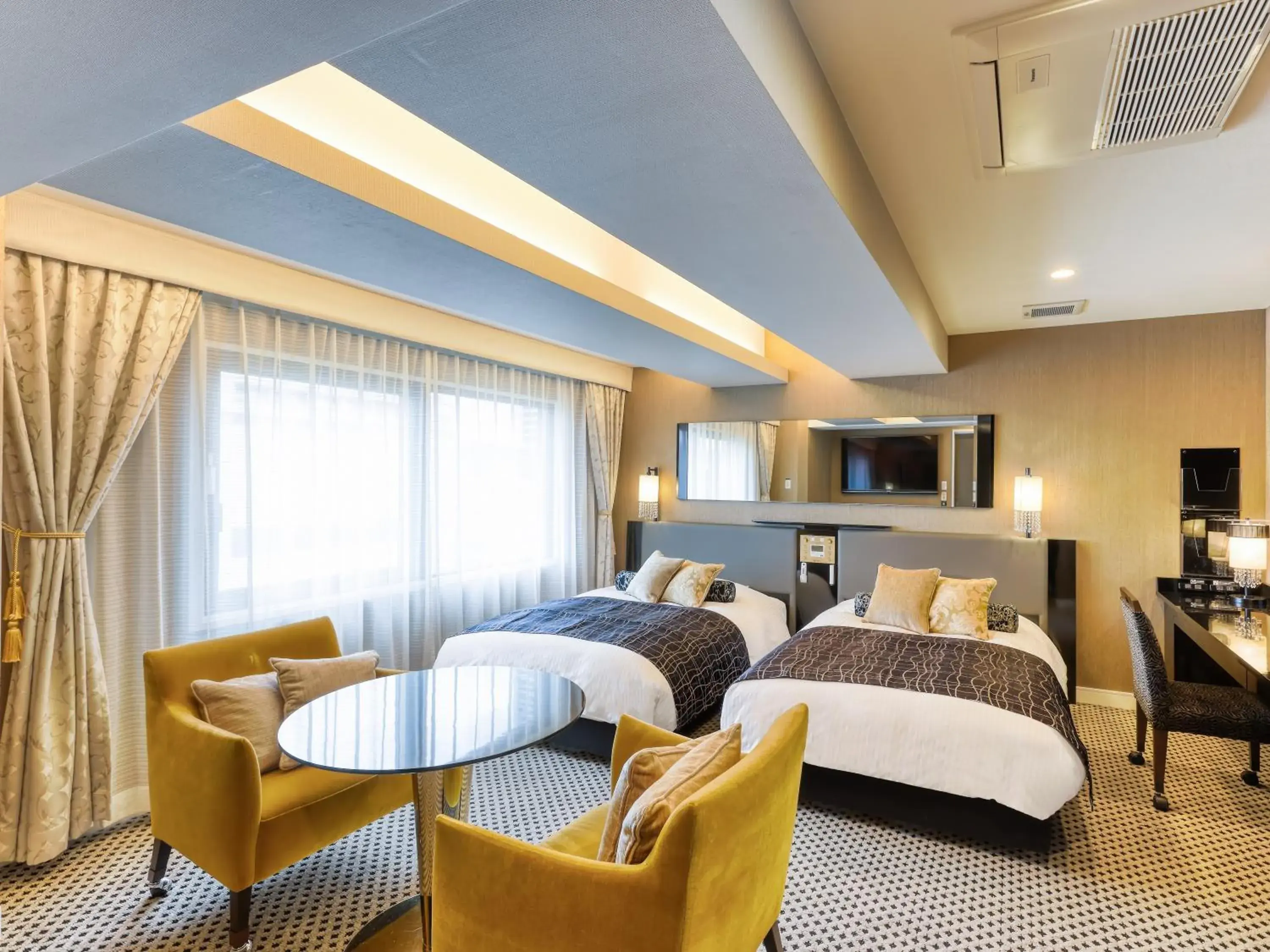 Photo of the whole room, Bed in APA Hotel Hiroshima Ekimae Ohashi Photo of the whole room, Bed in APA Hotel Hiroshima Ekimae Ohashi