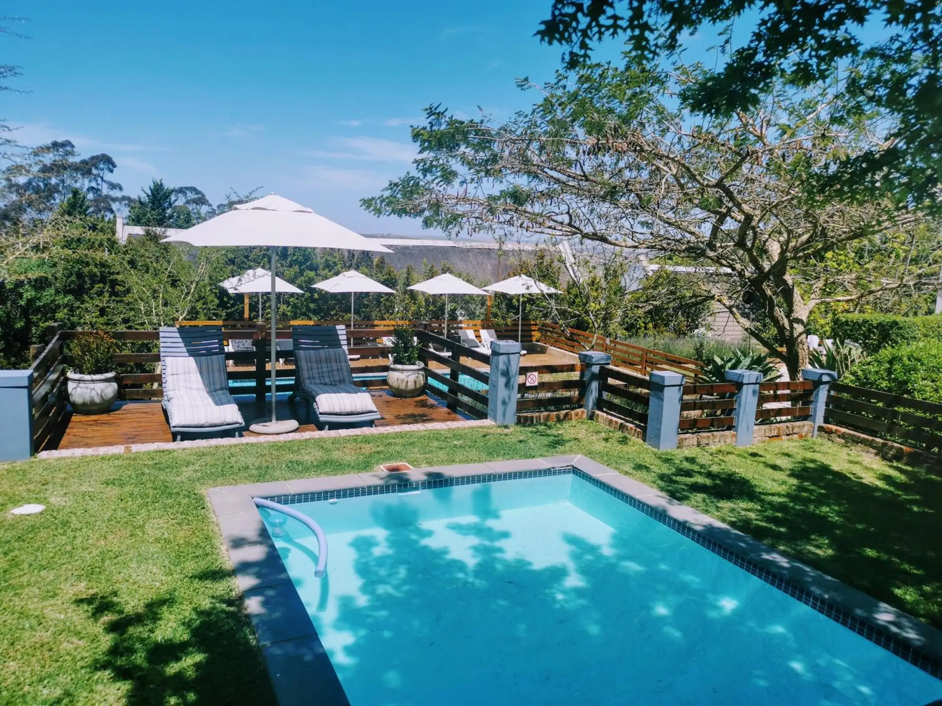 Swimming Pool in A Hilltop Country Retreat