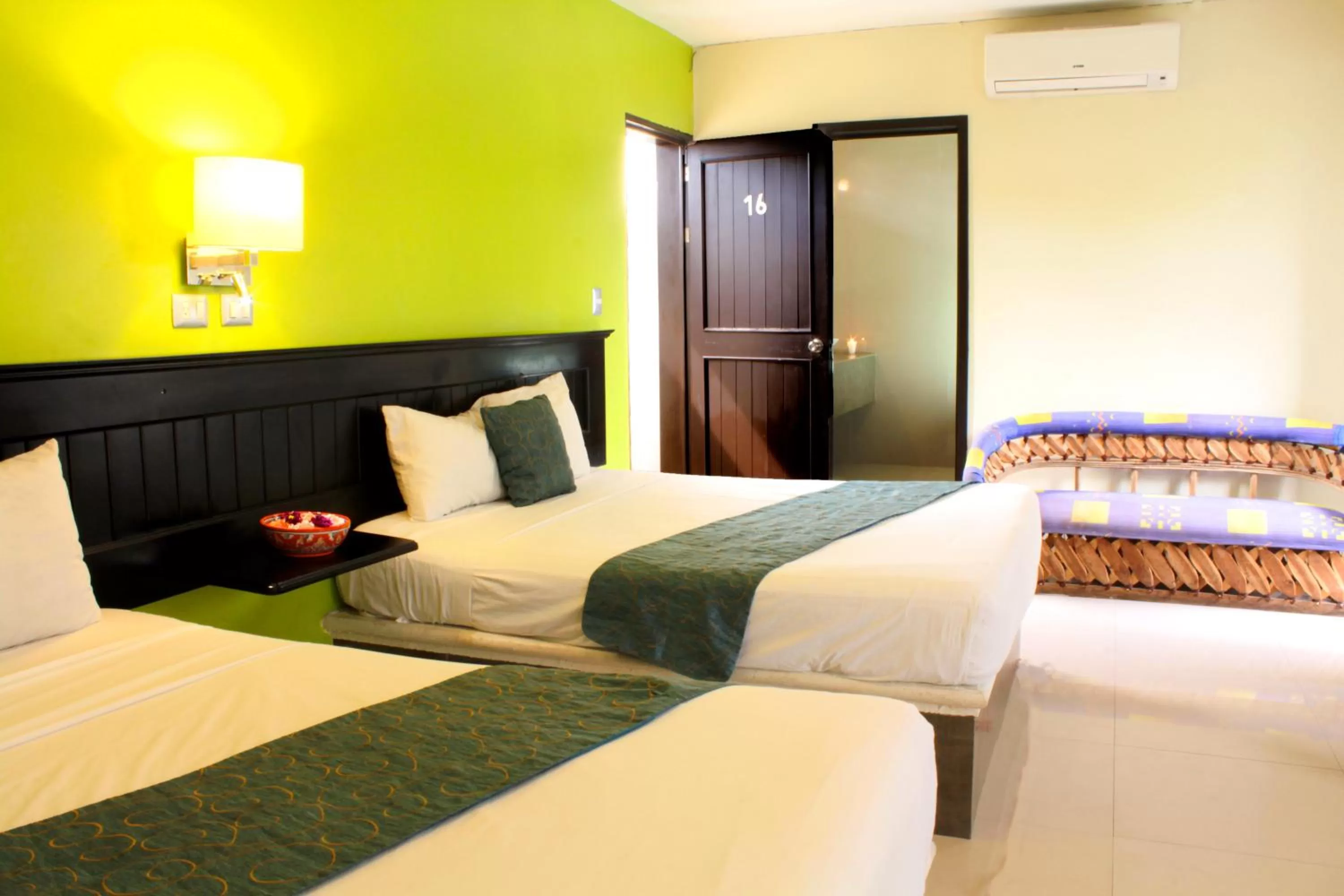 Bed in Hotel Nautilus