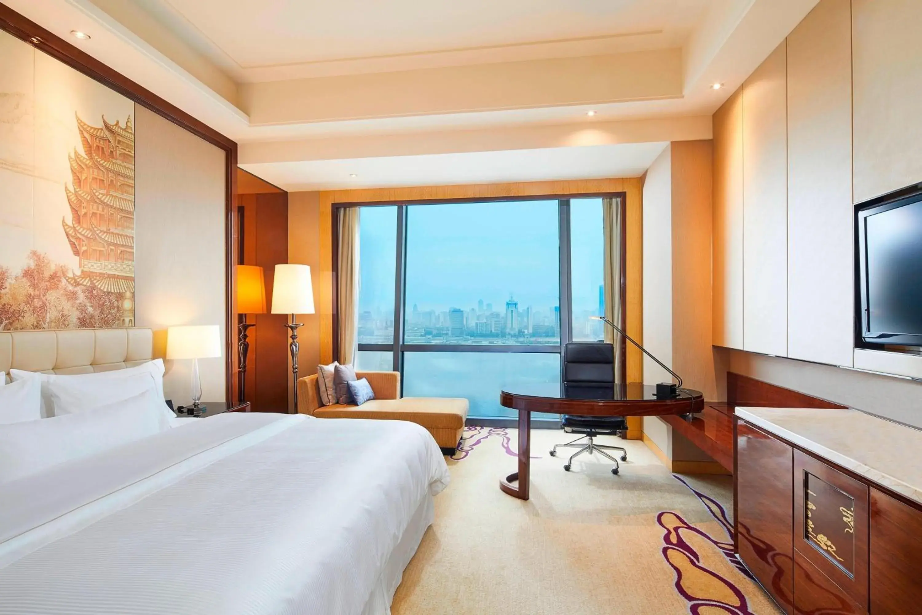 Photo of the whole room in The Westin Wuhan Wuchang