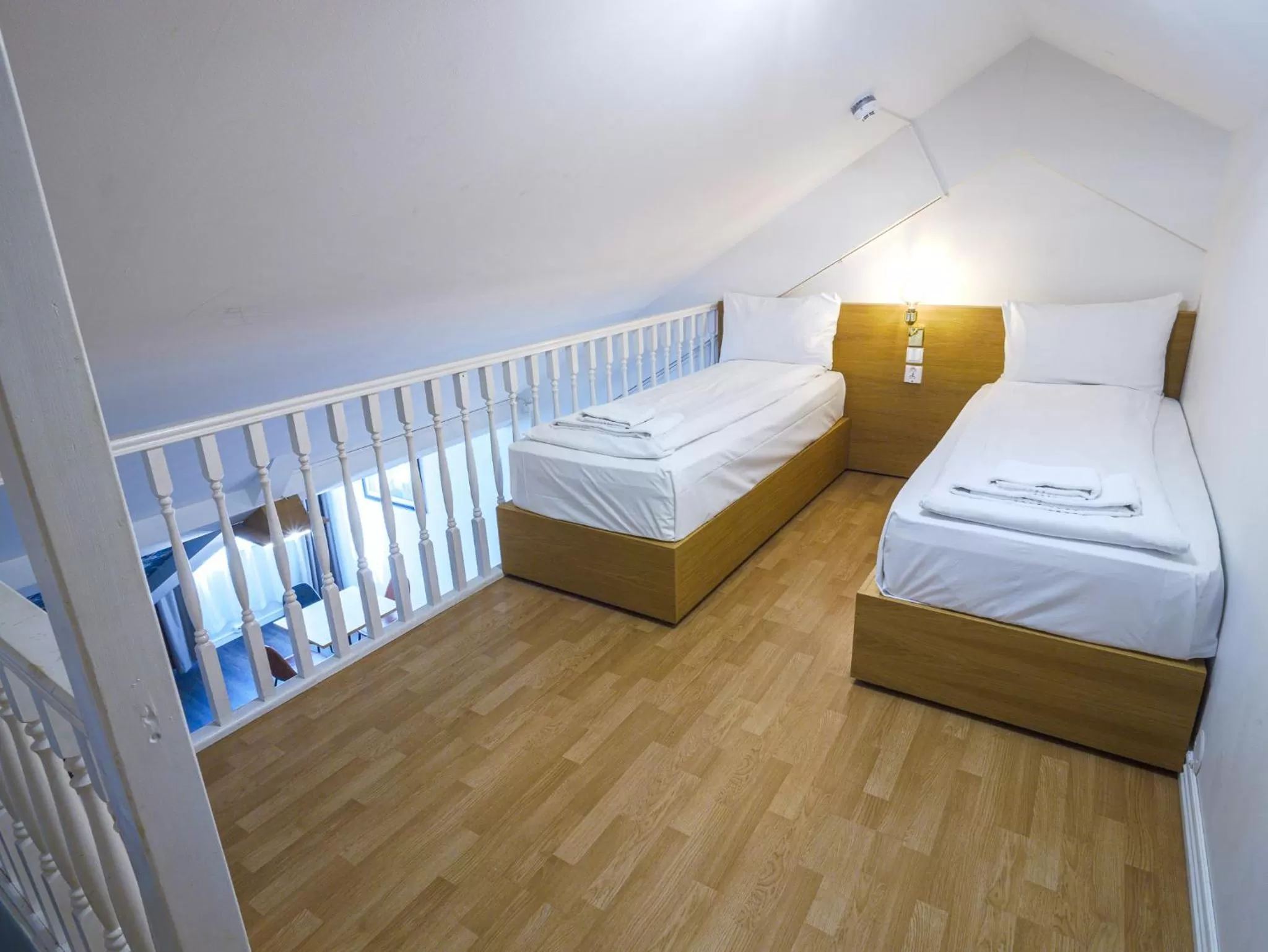 Bed in Central City Apartments