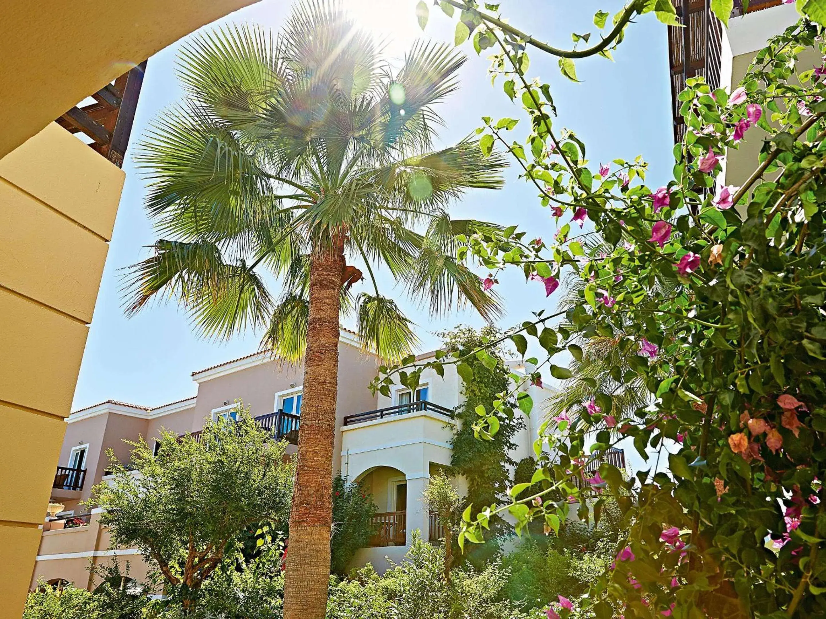 Bedroom, Property Building in Grecotel Marine Palace & Aqua Park