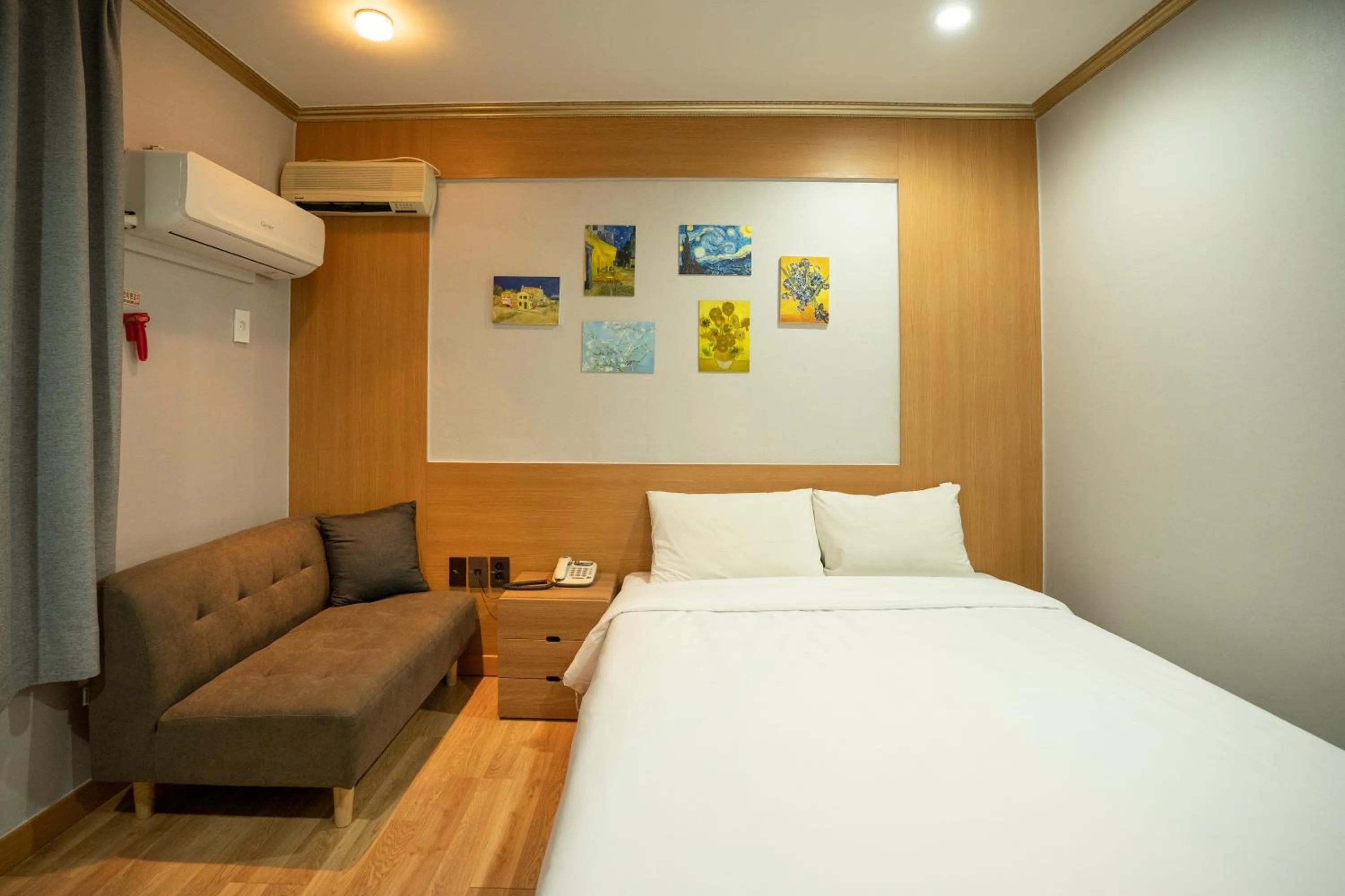 Bed in Jeju Stay Hotel