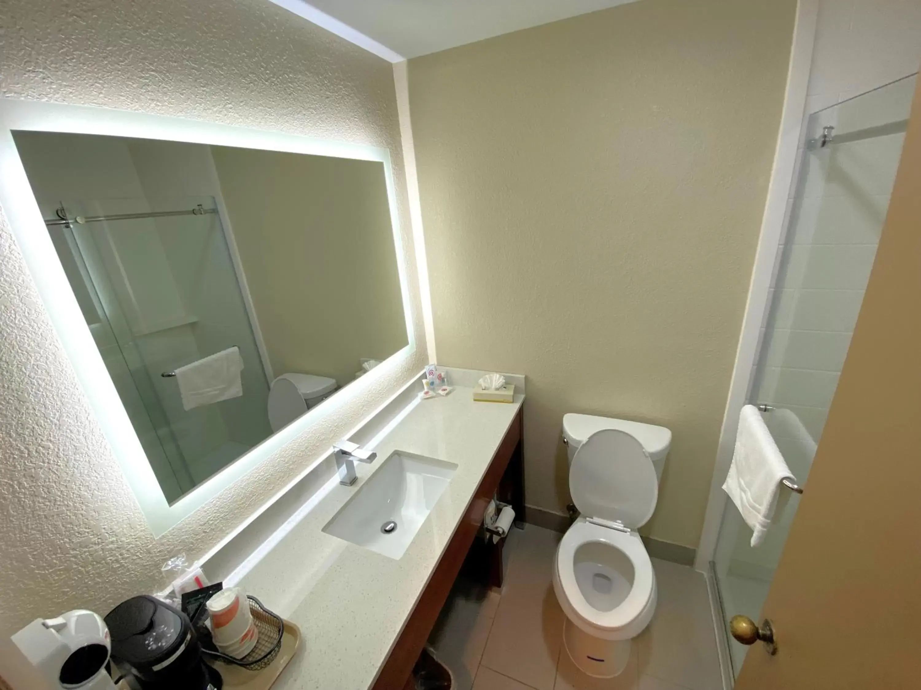Bathroom in SureStay Plus by Best Western Reading North