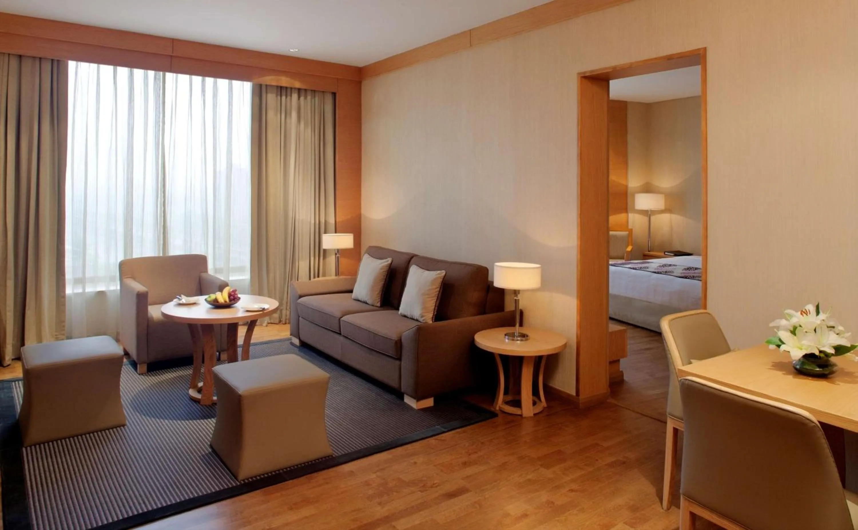 Photo of the whole room in Radisson Blu Hotel New Delhi Dwarka